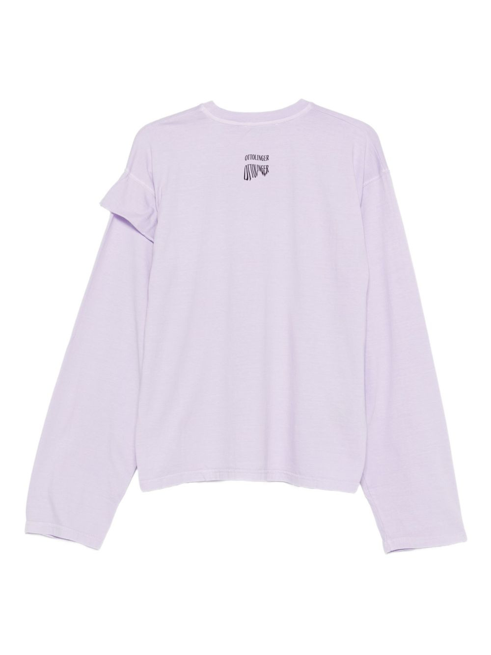 distressed long-sleeve top - 2
