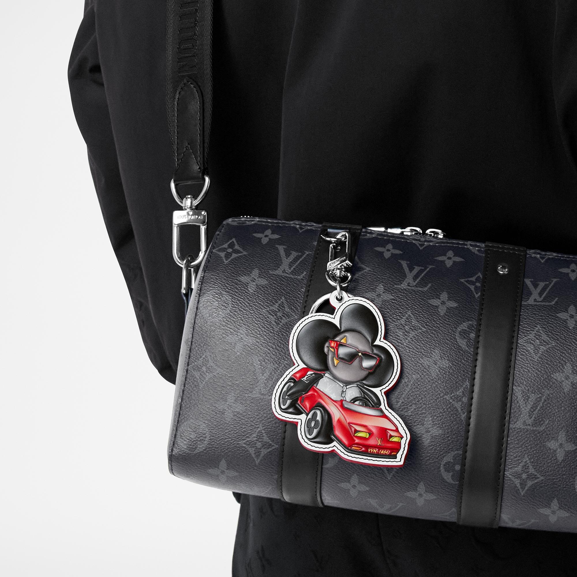 Sporty Car Vivienne Bag Charm & Key Holder - 2