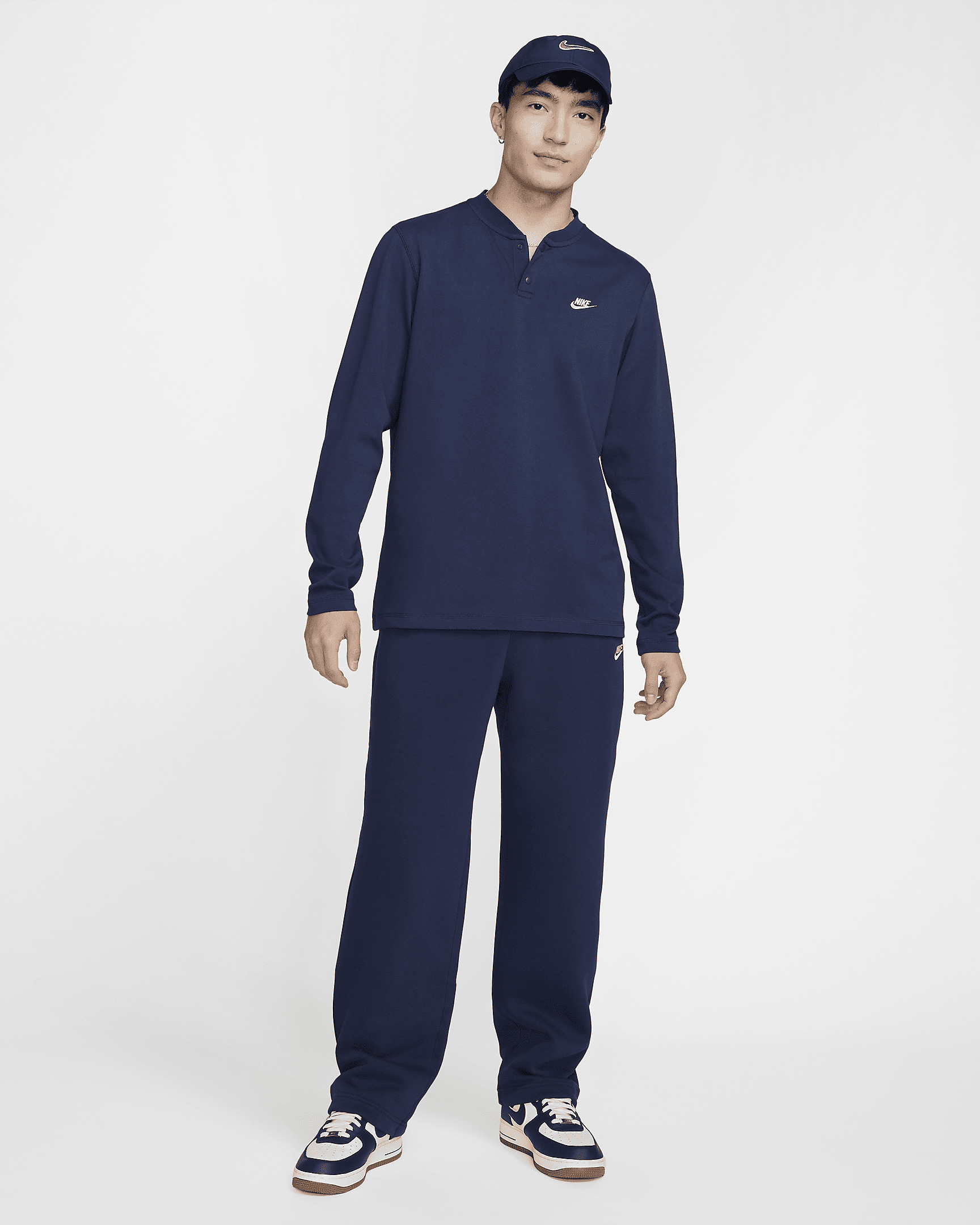 Nike Club Men's Long-Sleeve Henley - 5