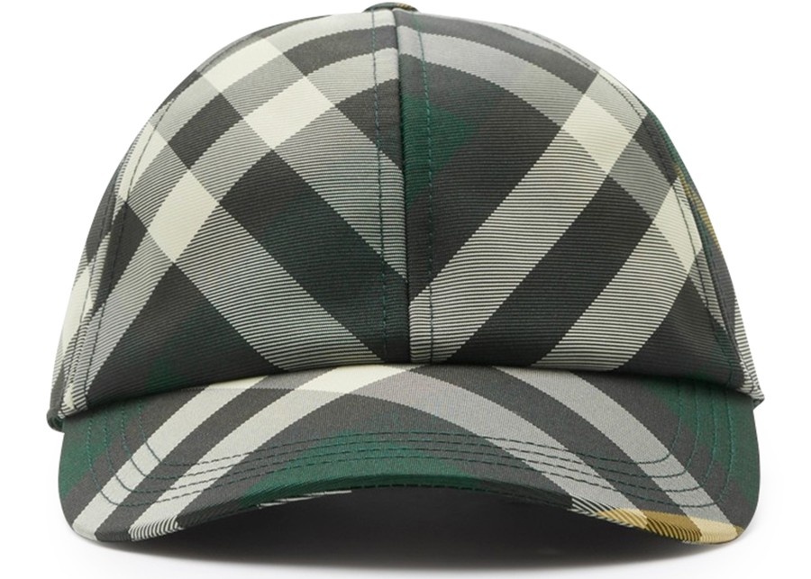 Washed Check Hat - 3
