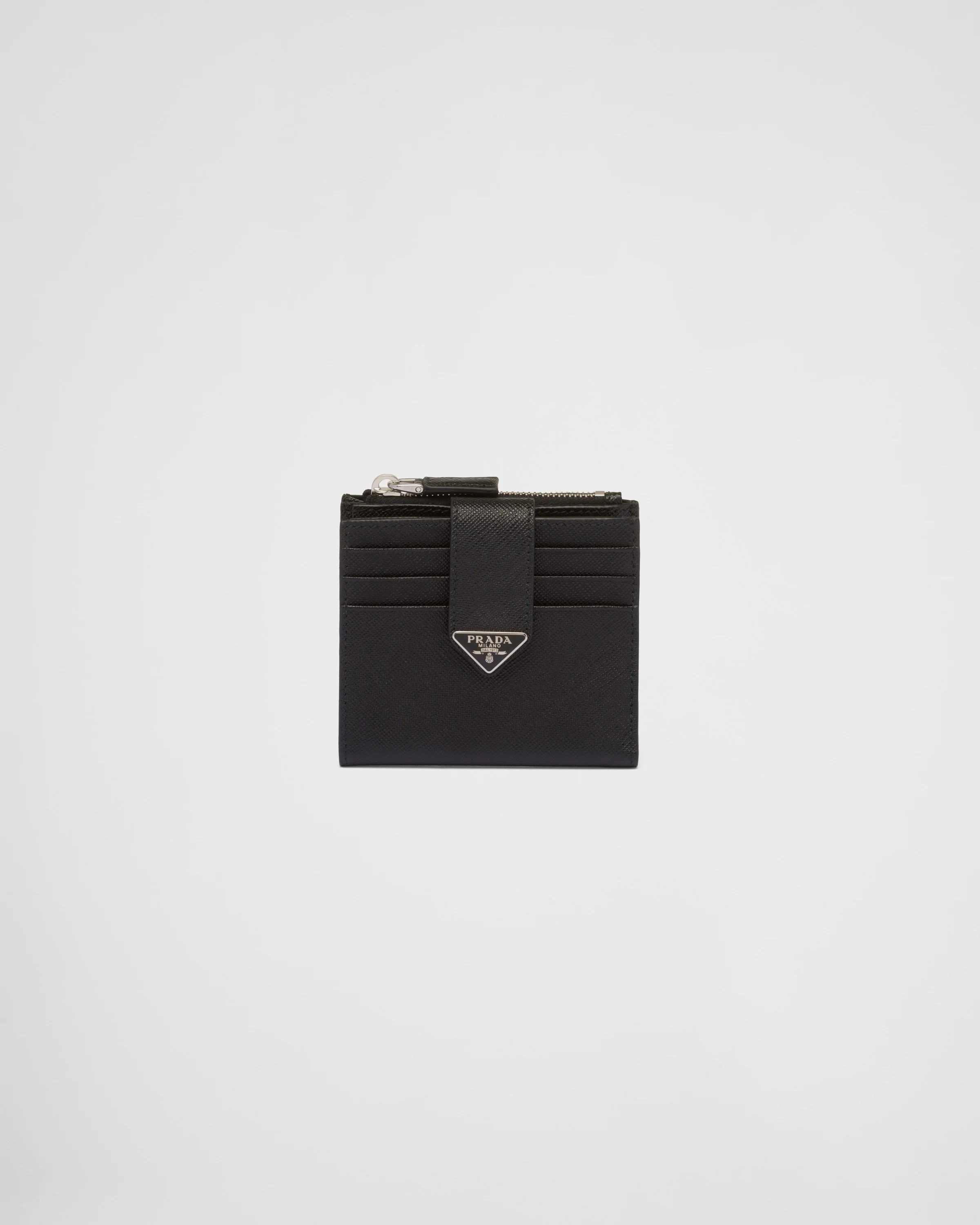 Saffiano leather card holder - 1