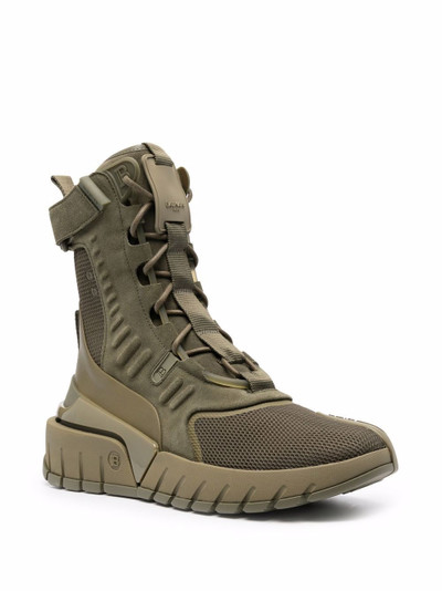 Balmain B-Army ankle-length sneakers outlook