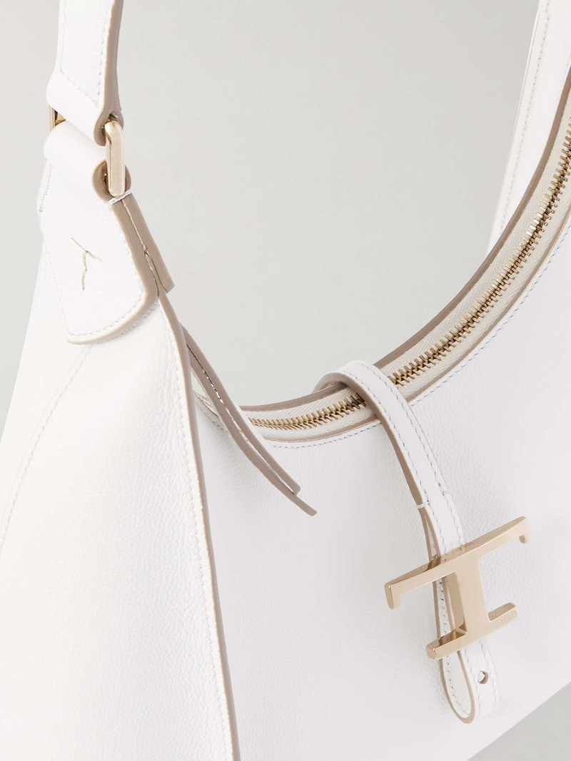 Textured-leather shoulder bag 4