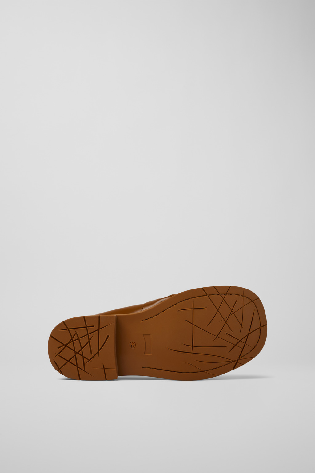 Brown Leather Loafers - 5