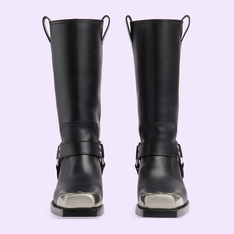 GUCCI Men's boot with harness outlook