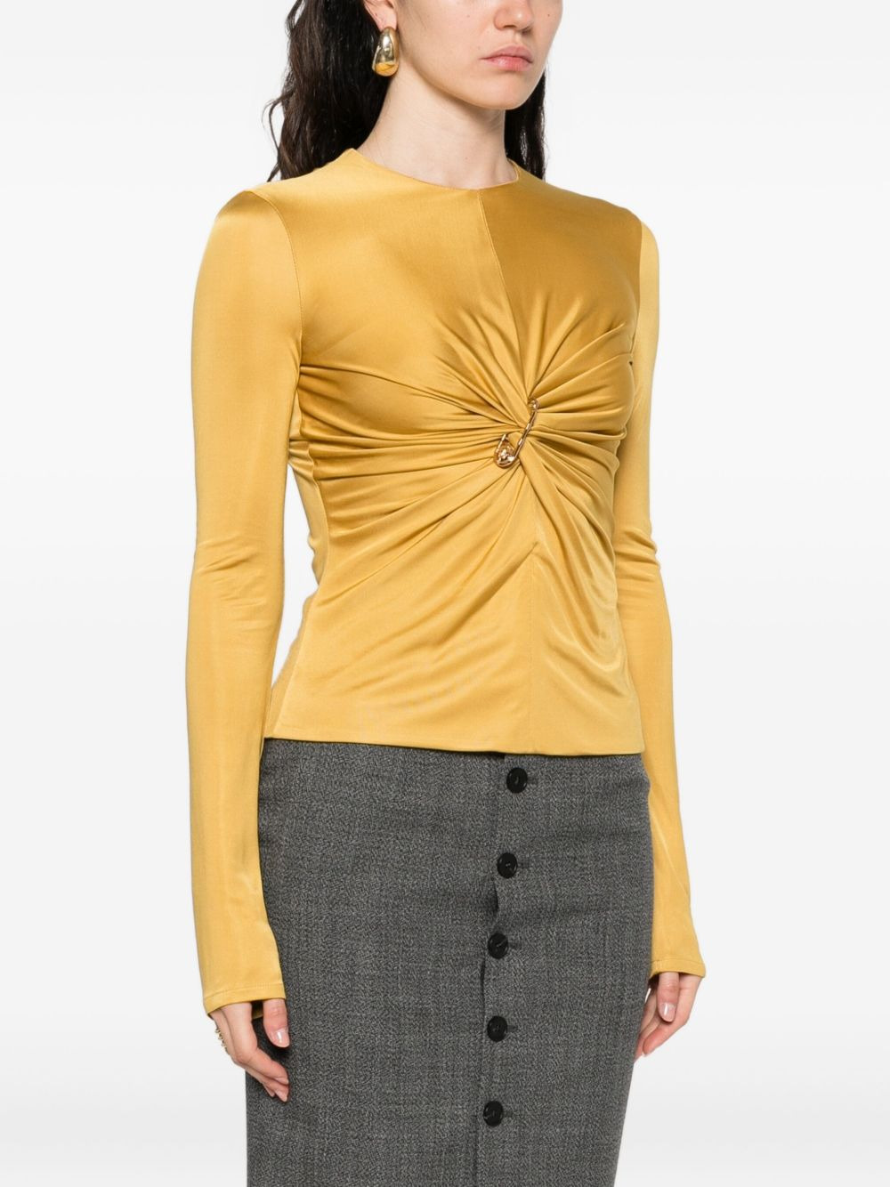 gathered blouse - 3