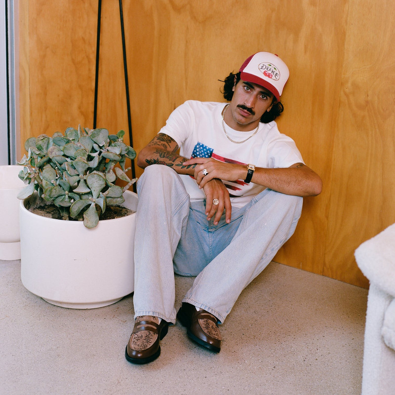 DUKE + DEXTER Wilde Chestnut Vine Penny Loafer - Men's outlook