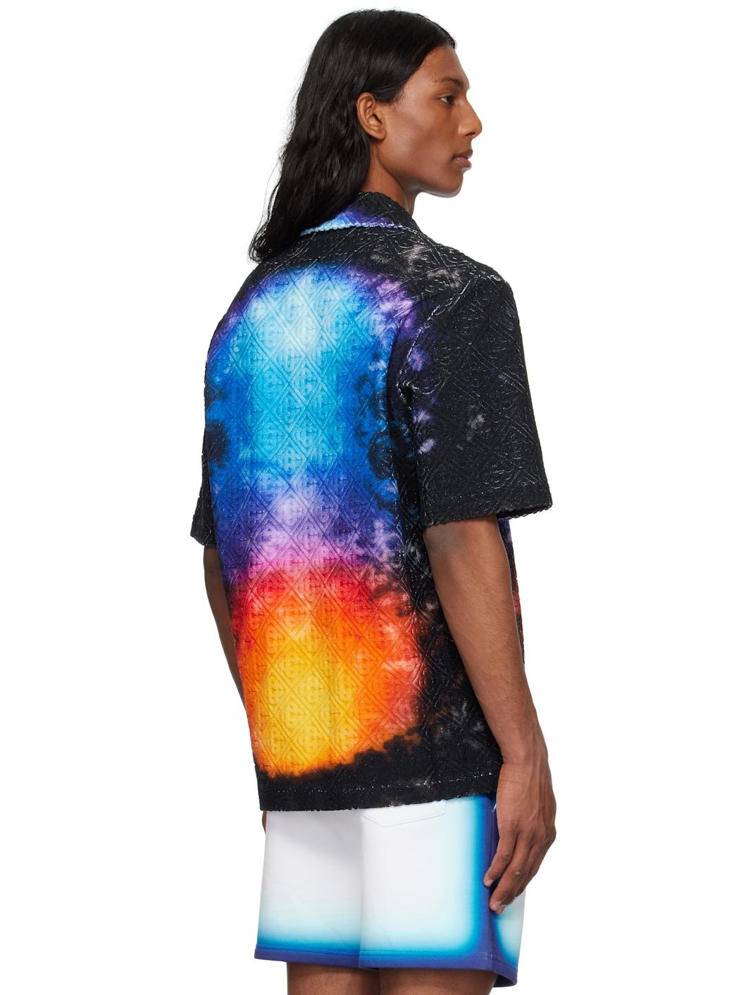 Multicolor Gradient Towelling Shirt - 3