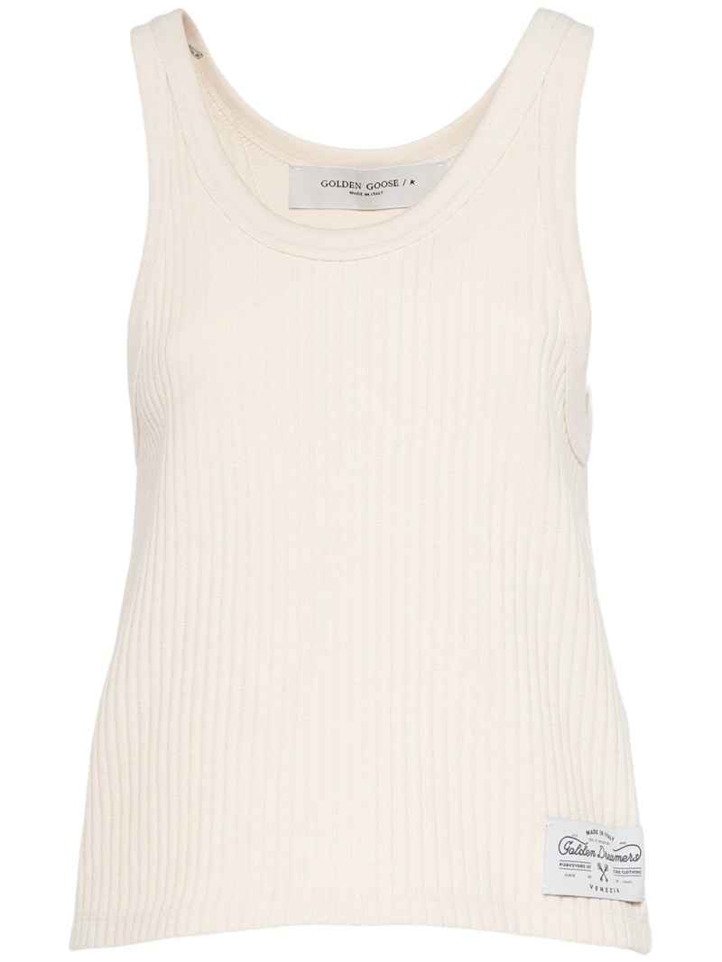 Journey ribbed tank top - 1