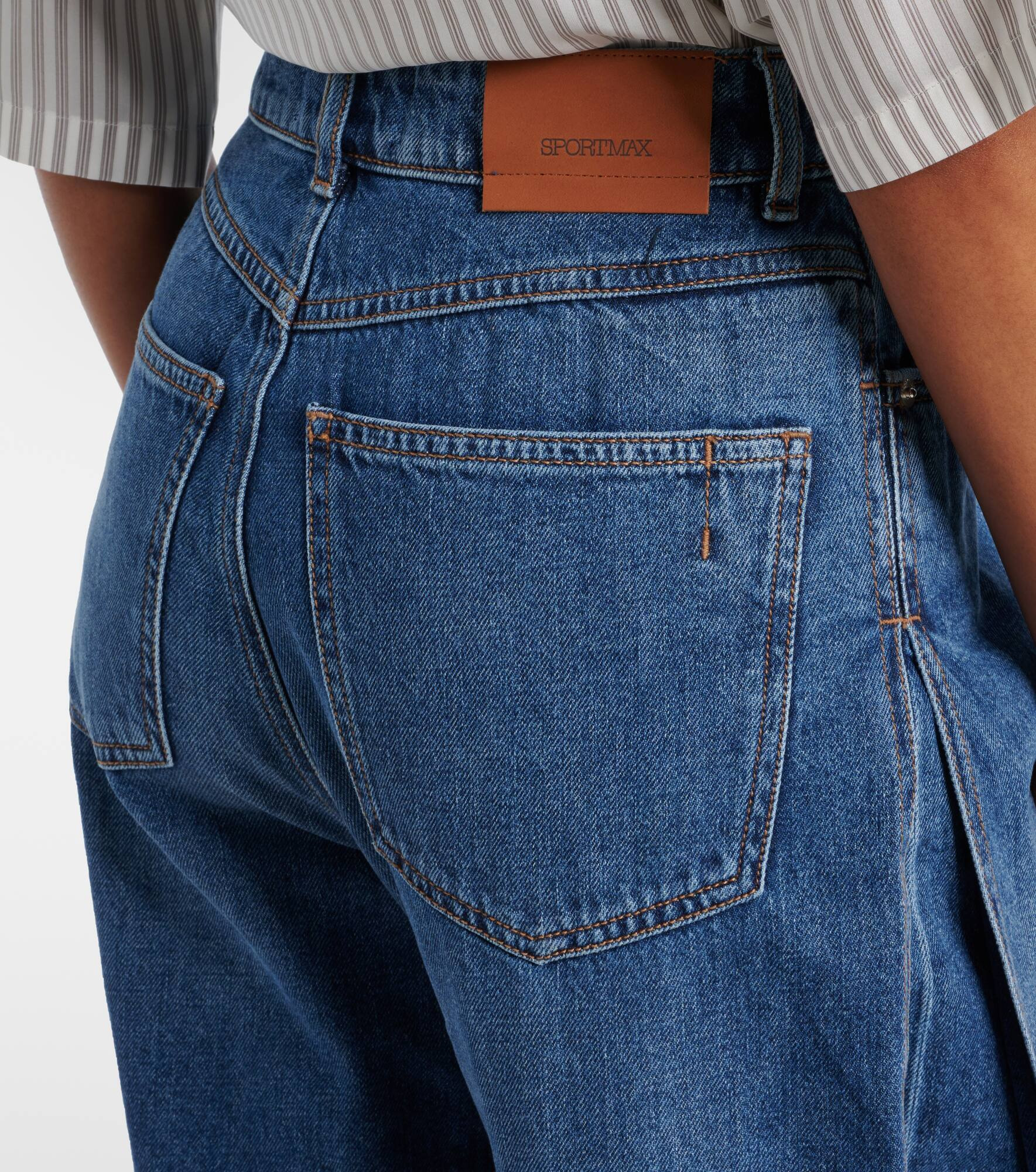 Gastone wide-leg jeans - 6
