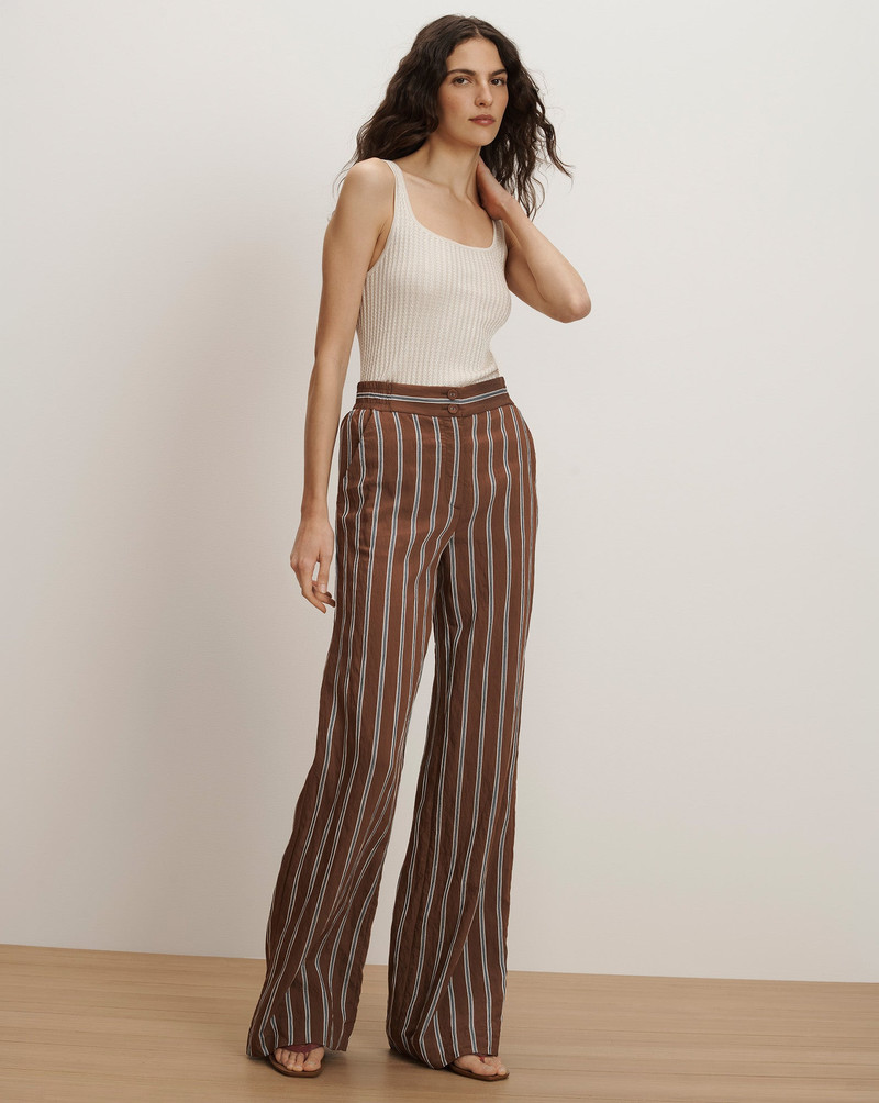 VERONICA BEARD CARRAWAY WIDE-LEG PANT outlook
