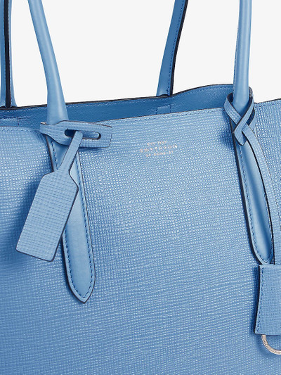 Smythson Panama Business grained-leather tote bag outlook