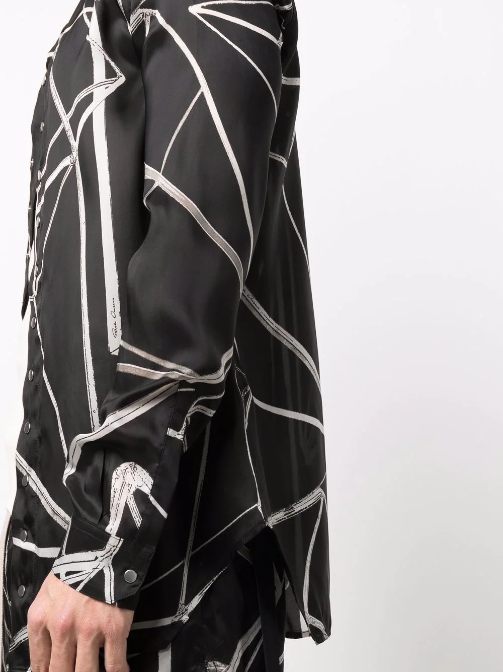 Golf abstract-pattern longsleeved shirt - 5