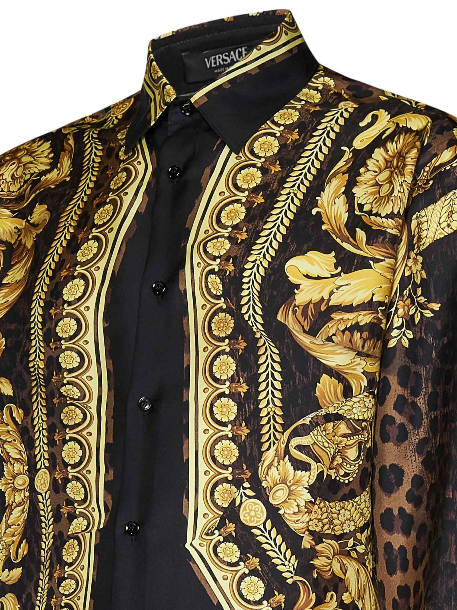 CAMICIA WILD BAROCCO ILLUSION VERSACE - 4