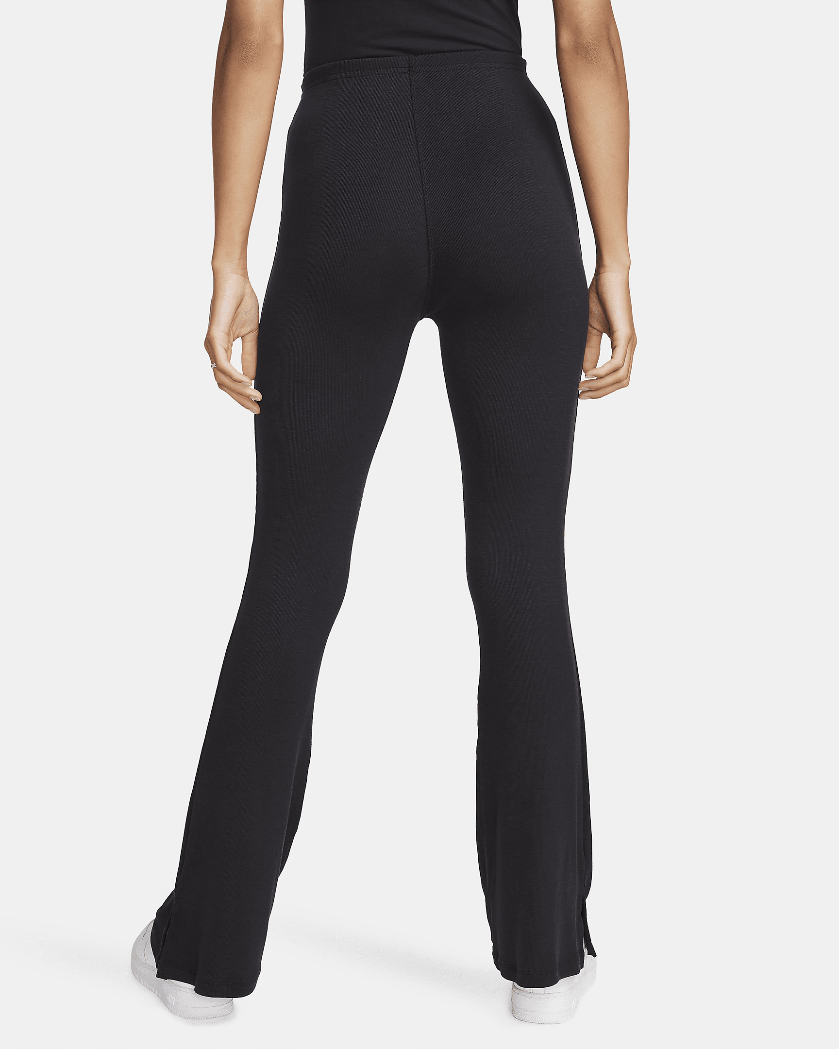 Nike Sportswear Chill Knit Women's Tight Mini-Rib Flared Leggings - 2