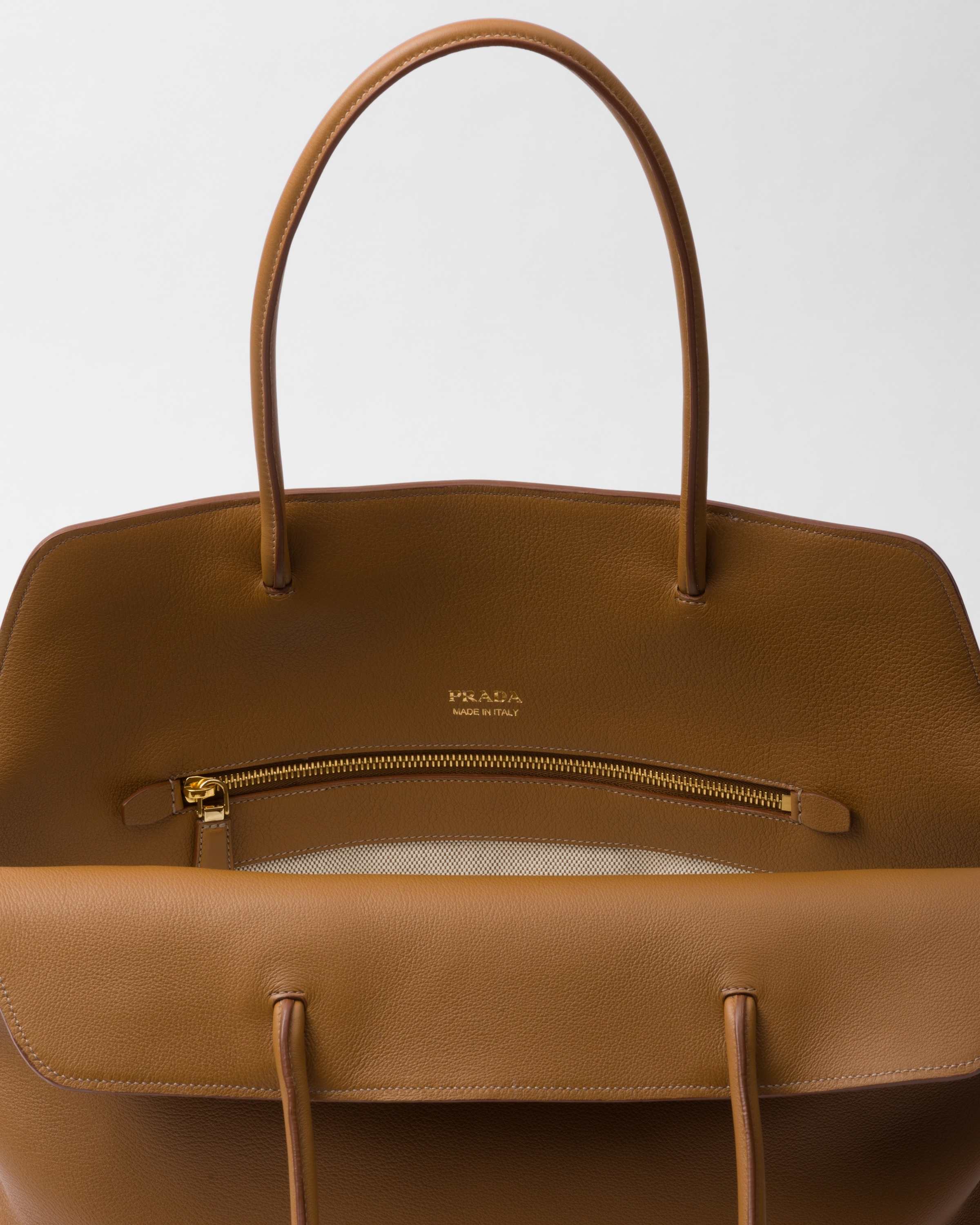 Prada Large leather tote bag | REVERSIBLE