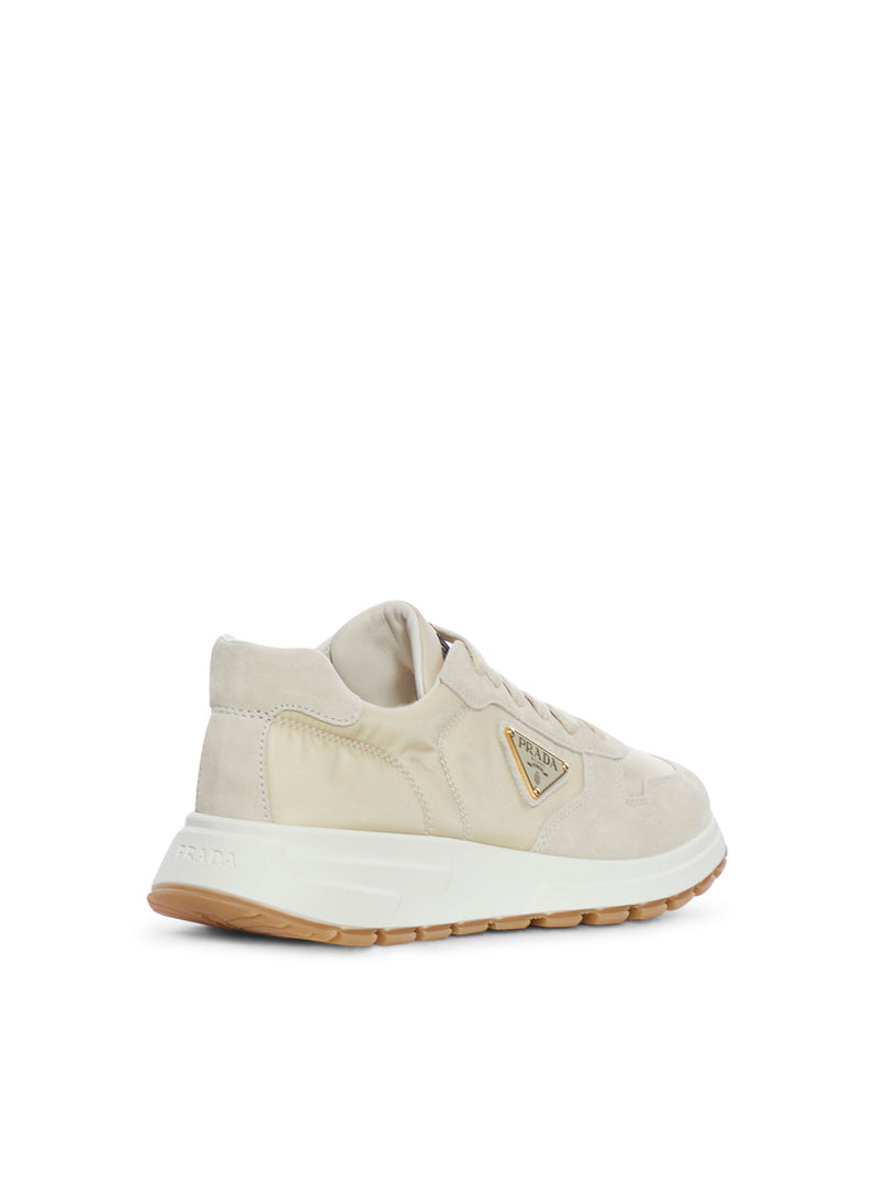 Prada Men Prax 01 Sneakers In Re-Nylon And Suede - 3