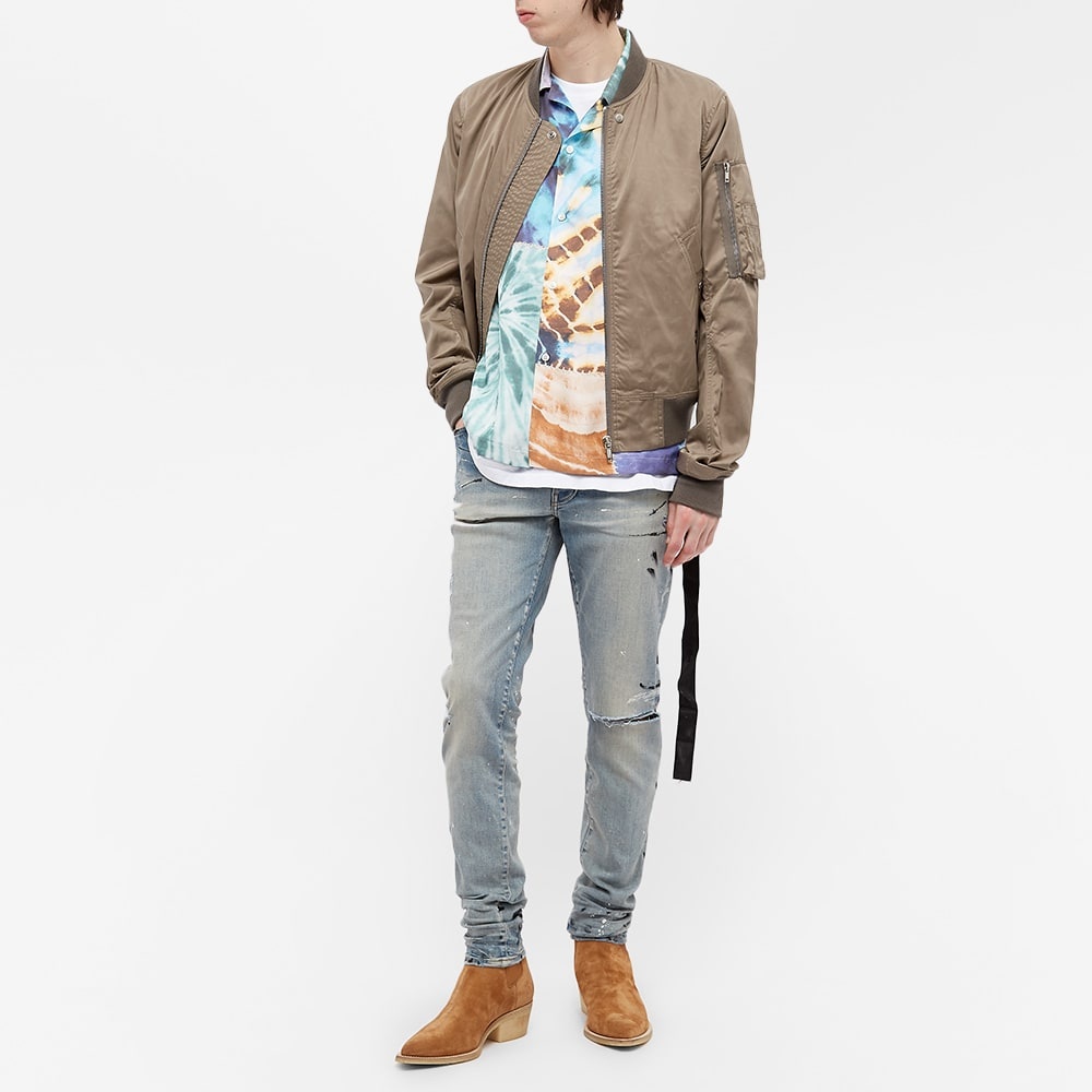 Amiri Patchwork Tie Dye Vacation Shirt - 6