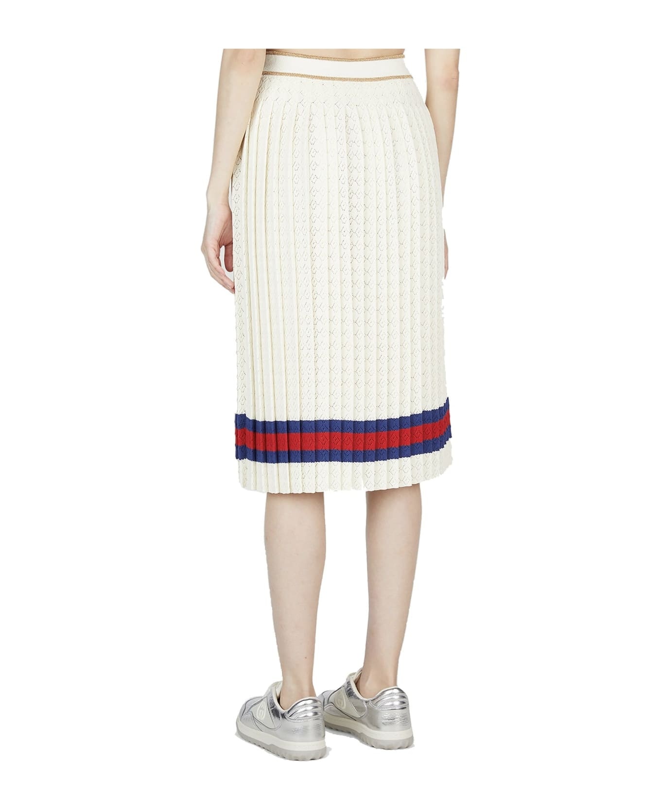 G Rhombus Knit Skirt - 3