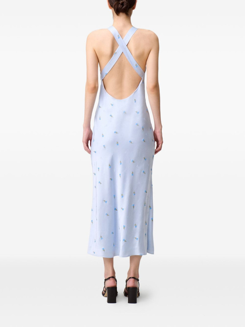 criss-cross midi dress 4