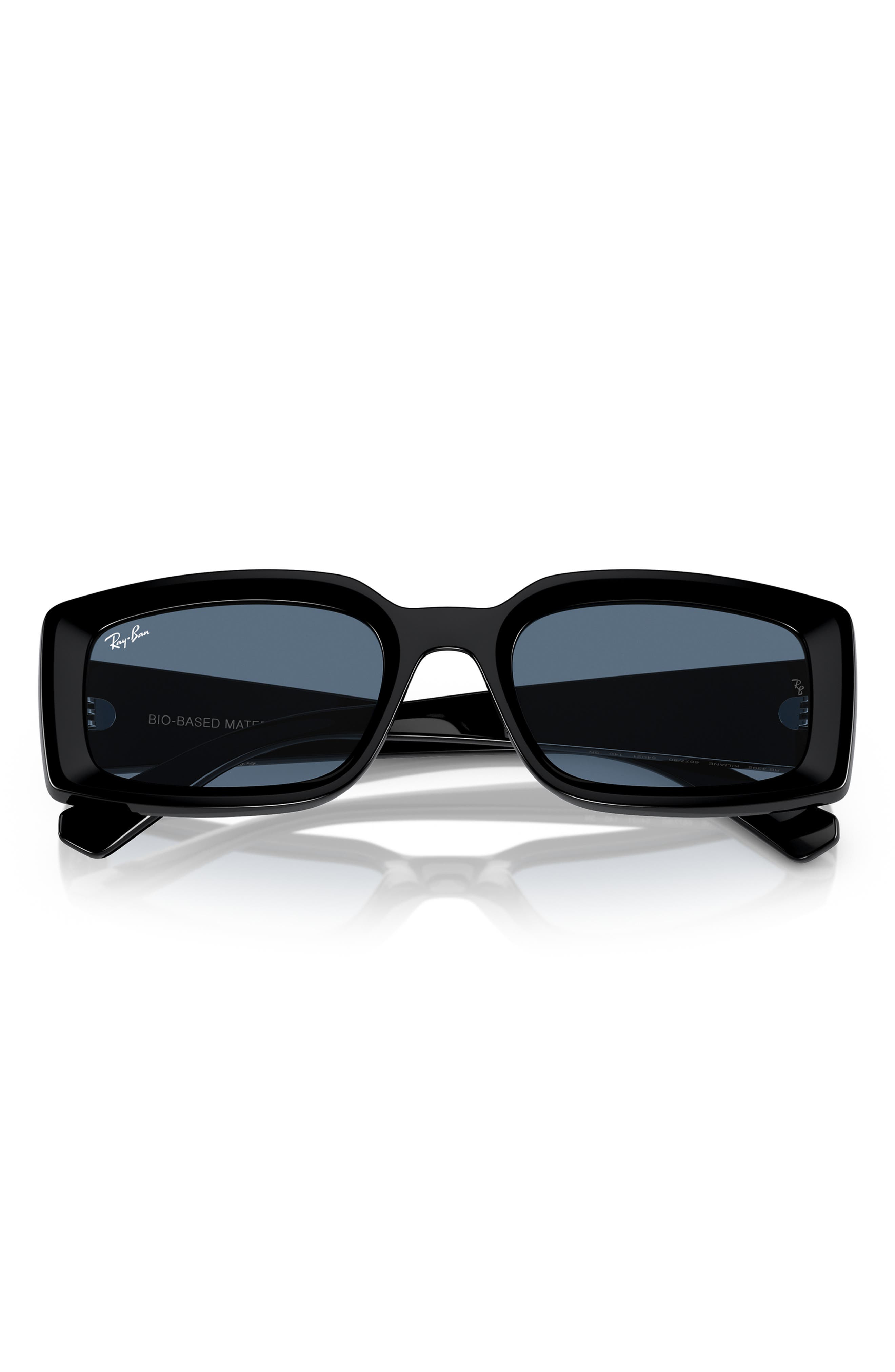 Ray-Ban Kiliane 54mm Pillow Sunglasses in Black Blue at Nordstrom - 5