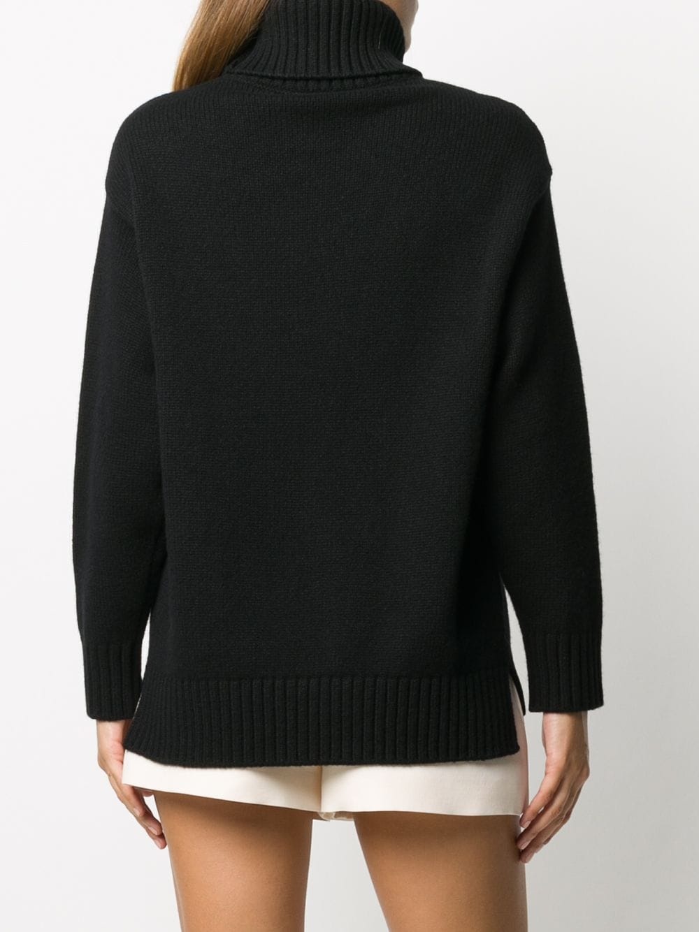 roll-neck knitted jumper - 4