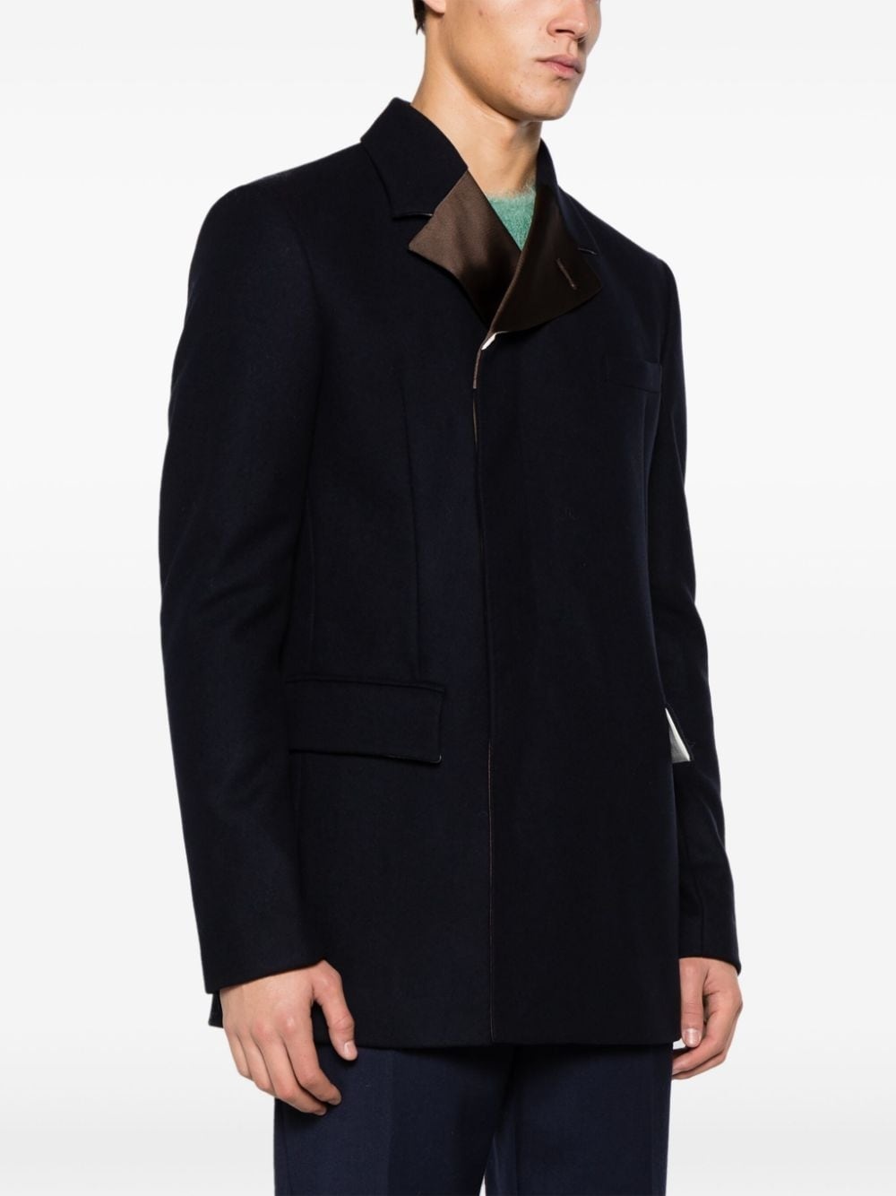 Histoire notched-lapels coat - 3
