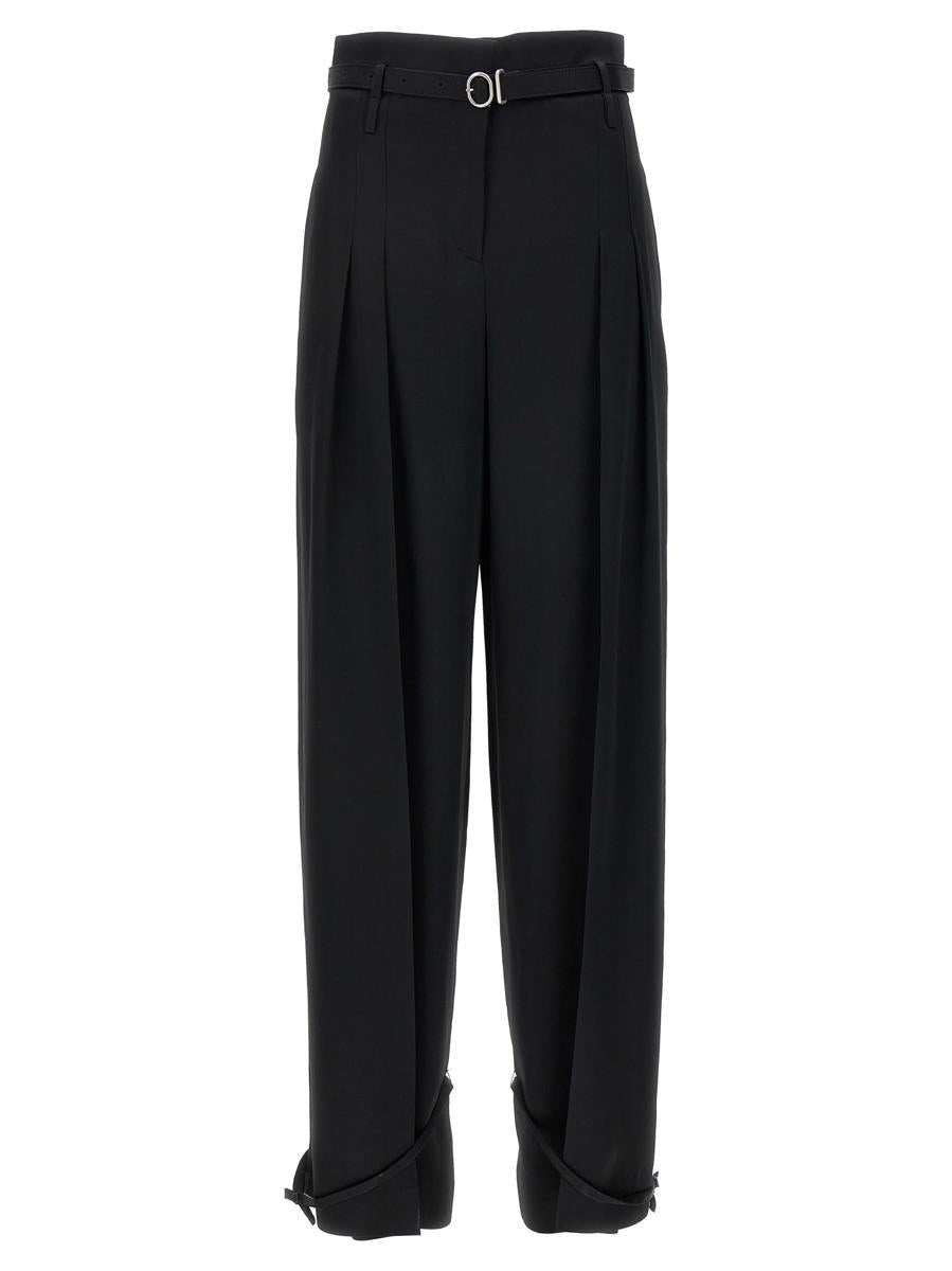 JIL SANDER TAILORED TROUSERS - 1