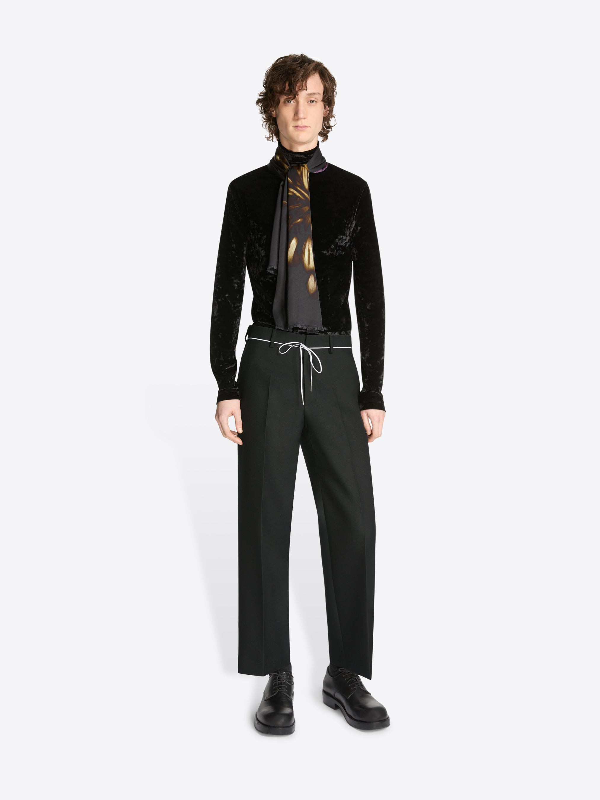 CROPPED WOOL PANTS - 2