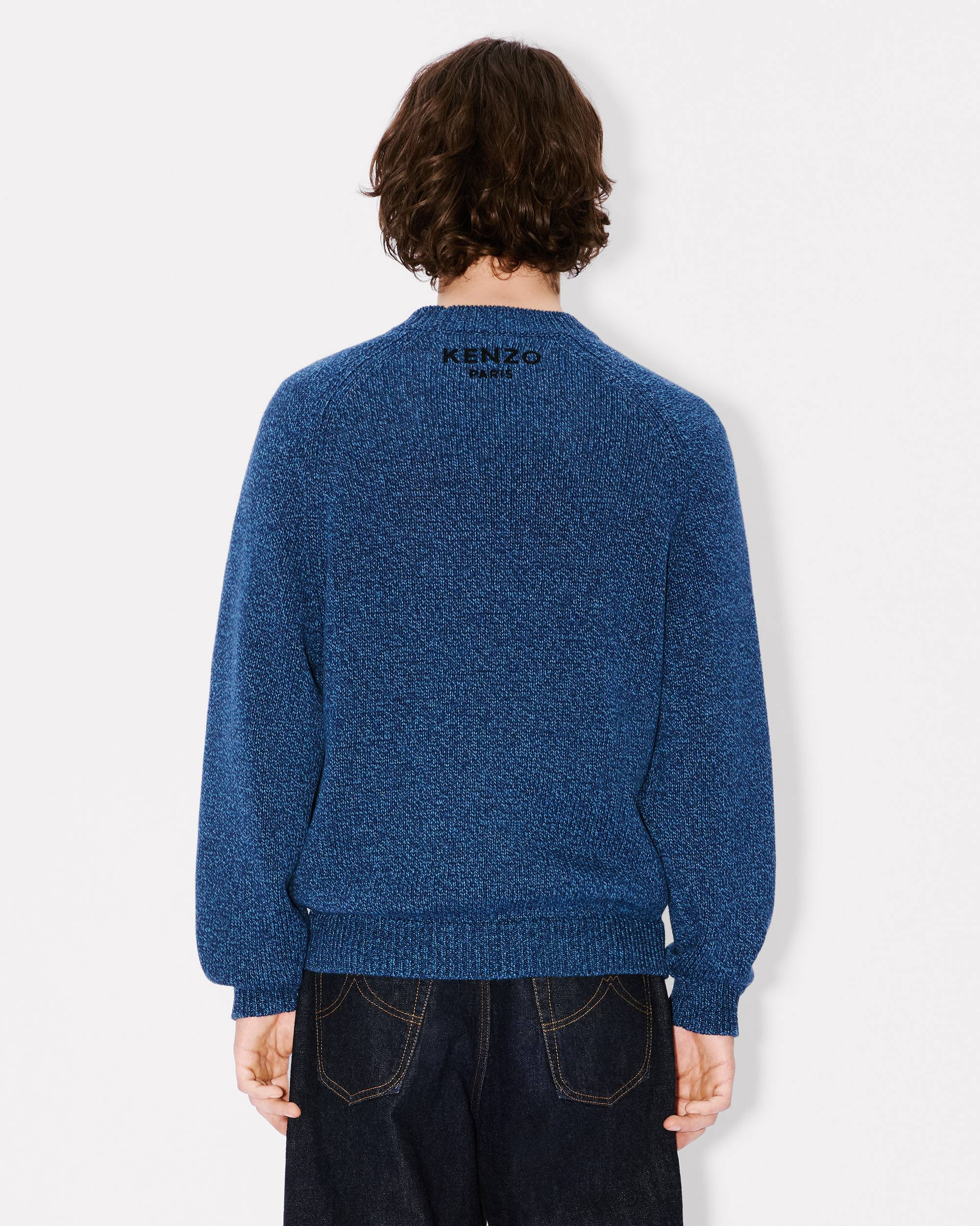 'Boke Flower' jumper in cotton wool - 4