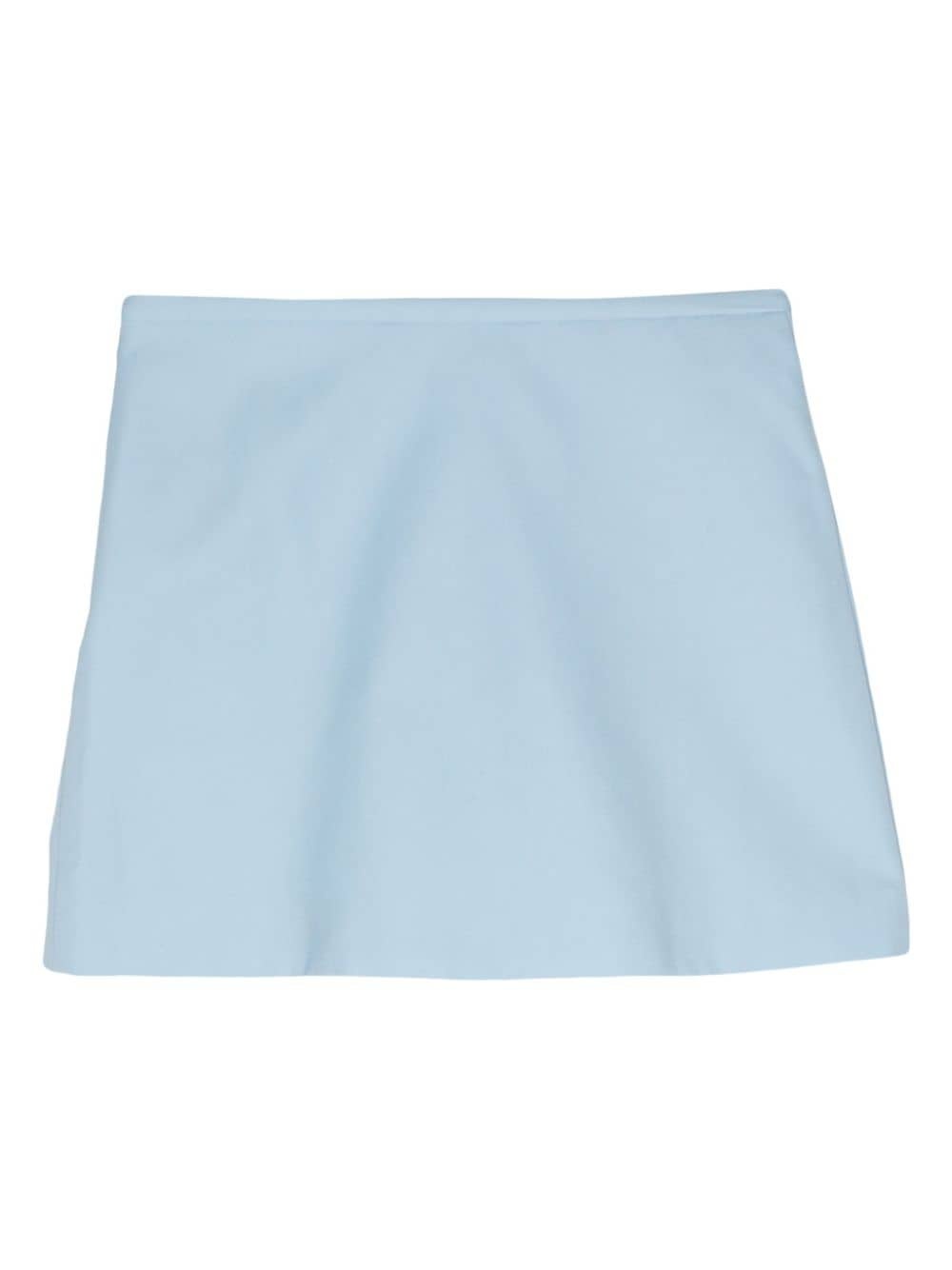 slit detail knitted miniskirt - 2