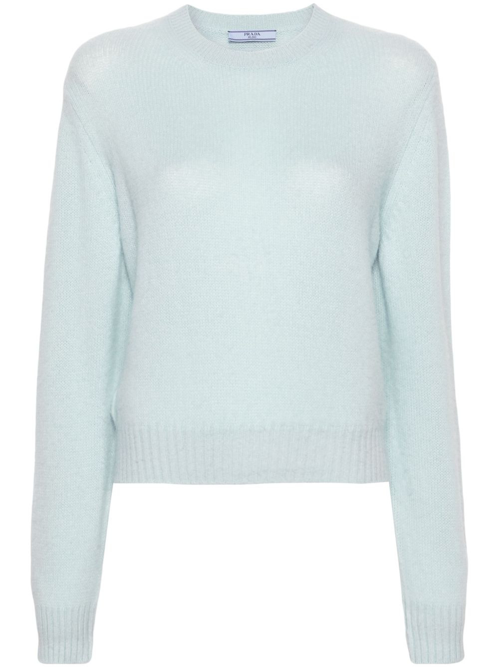 crew-neck cashmere jumper - 1