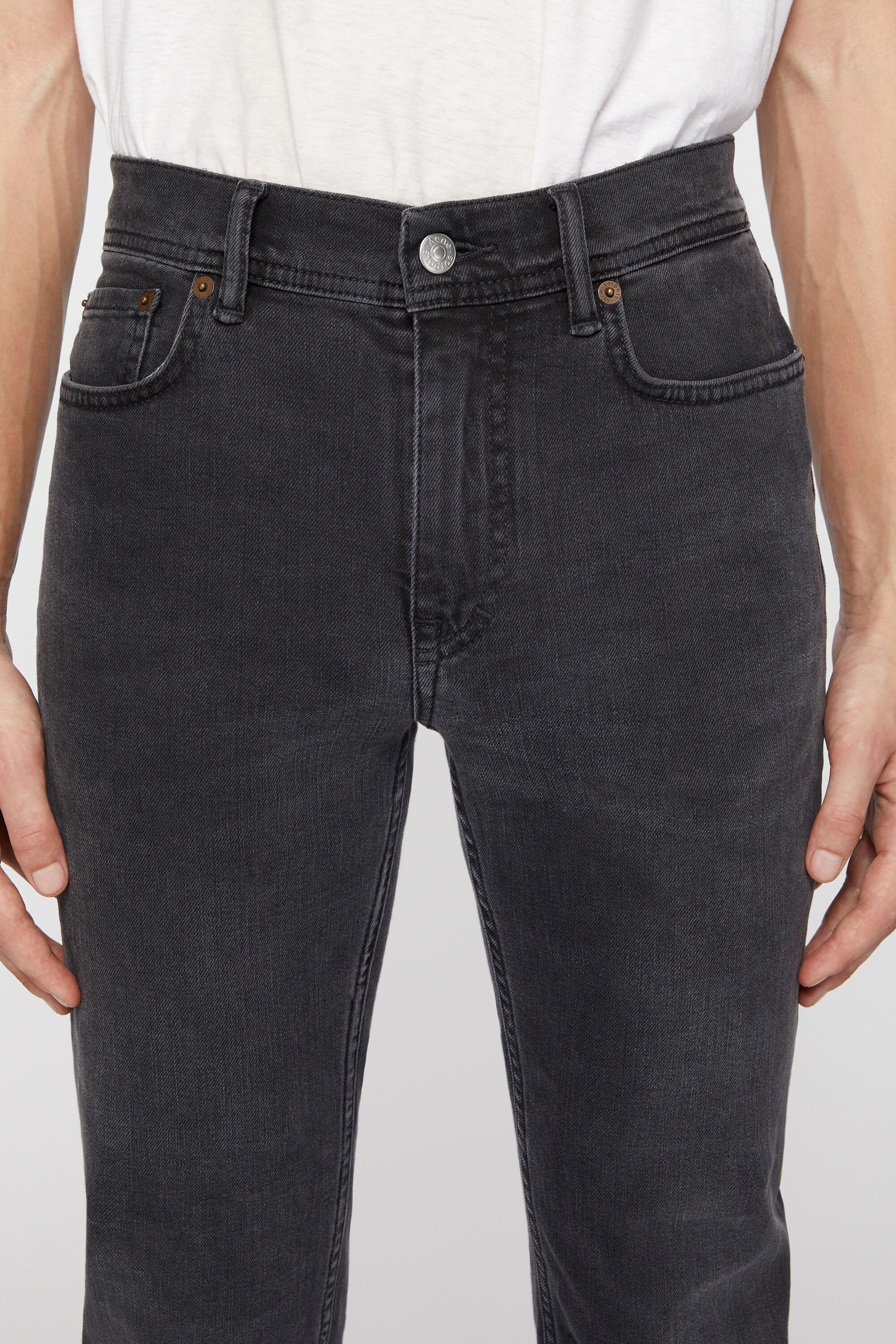 Skinny fit jeans - North - Used black - 5