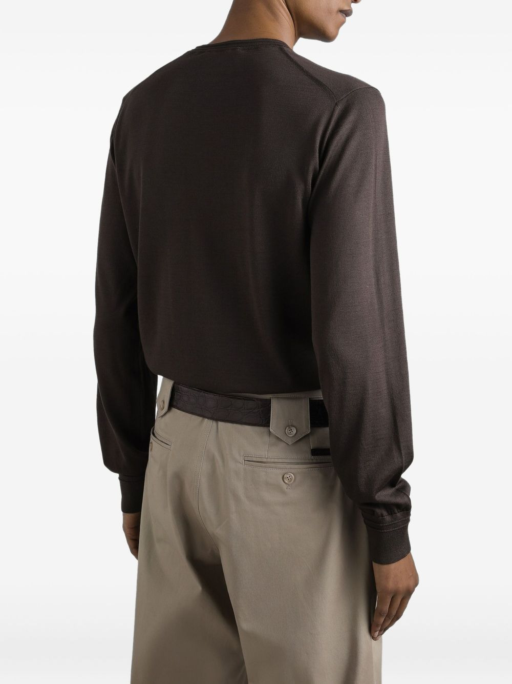 silk t-shirt - 5