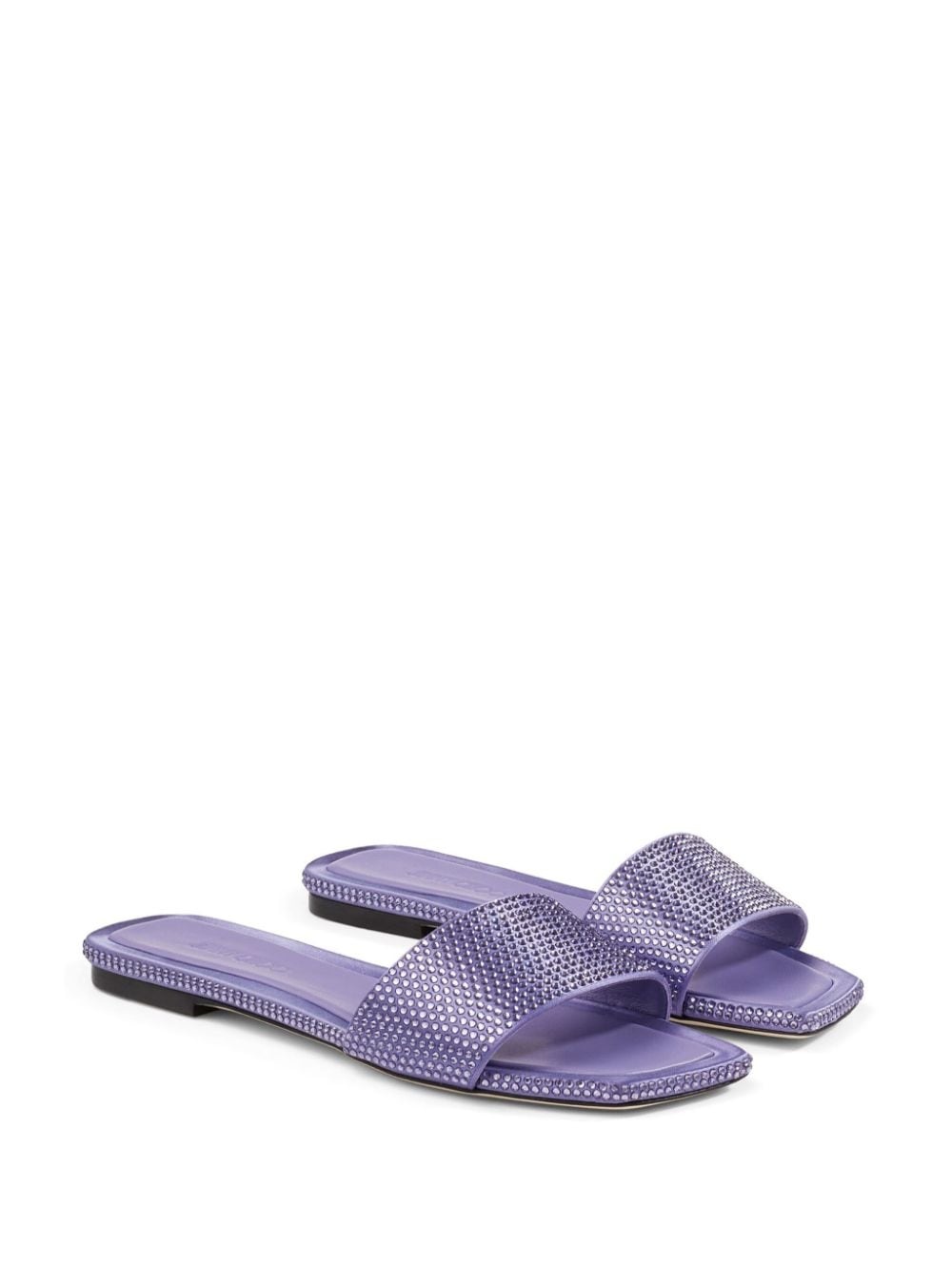 Clovis crystal-embellished slides - 2