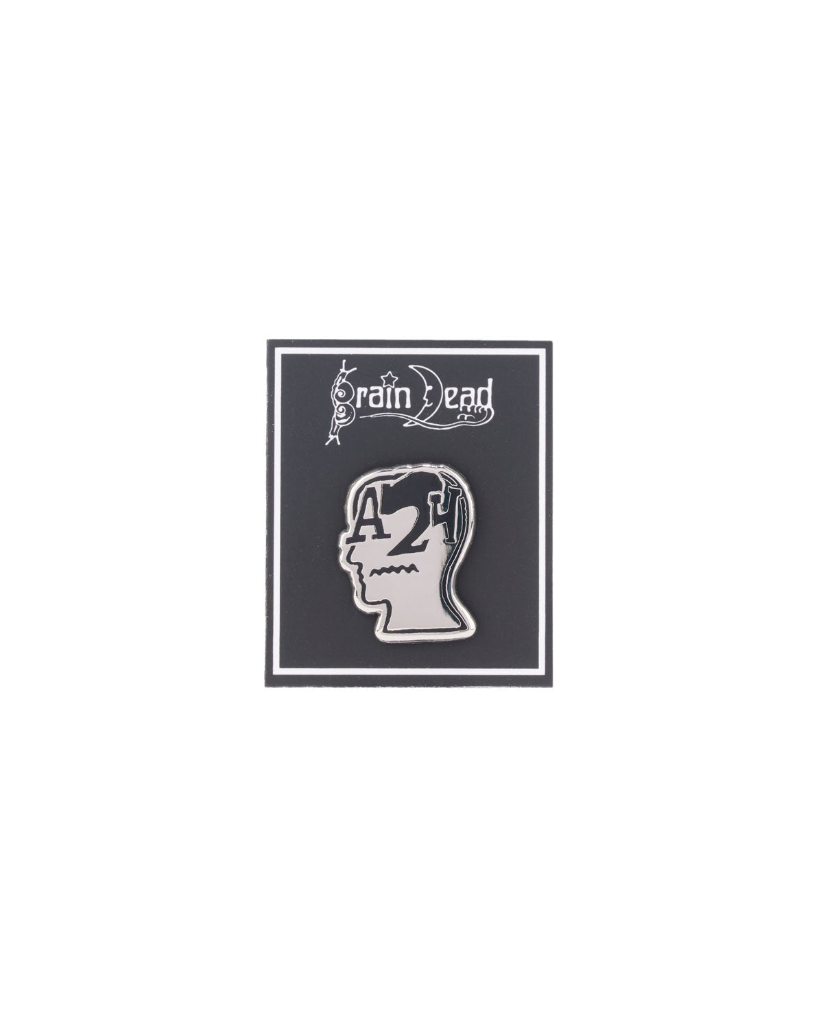 Brain Dead x A24 Enamel Pin - Silver - 2