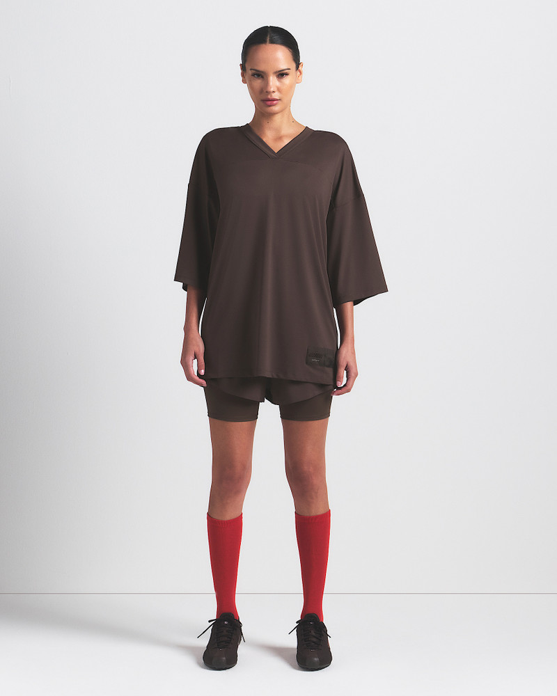 NikeSKIMS Airy Women's Oversized V-Neck T-Shirt 1