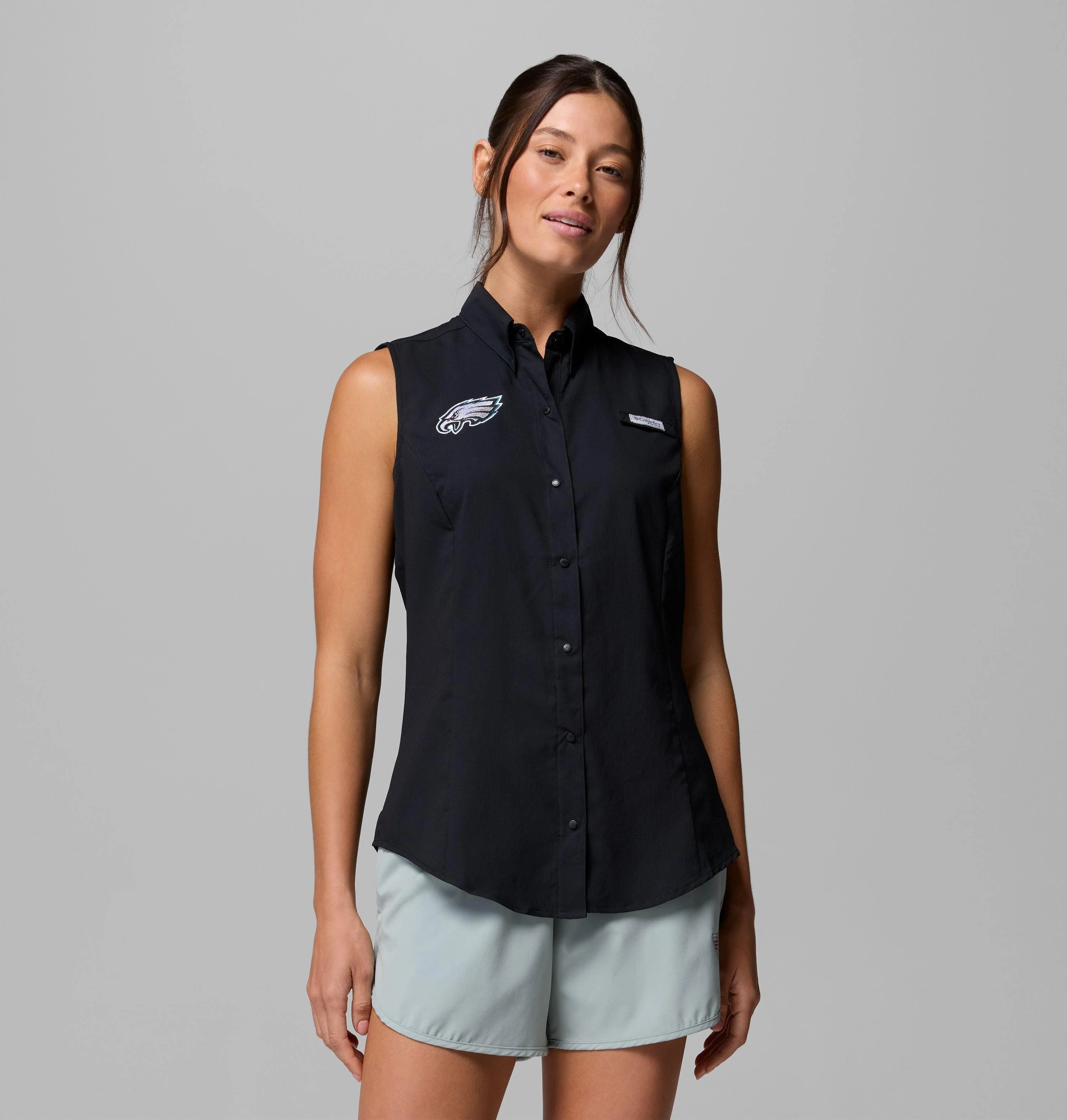 Women's PFG Tamiami Sleeveless Shirt - Philadelphia Eagles - 1