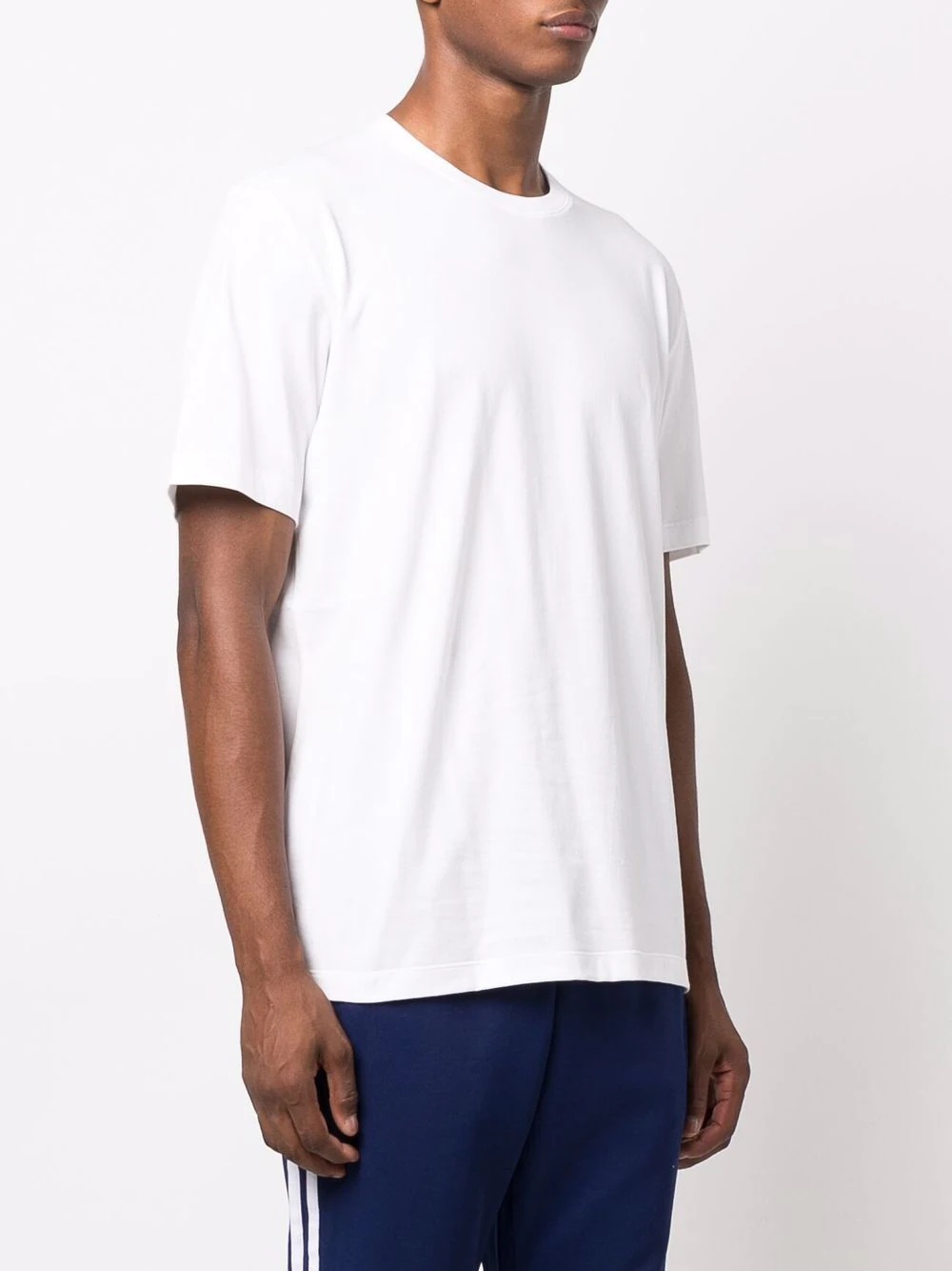 tonal logo cotton T-shirt - 4