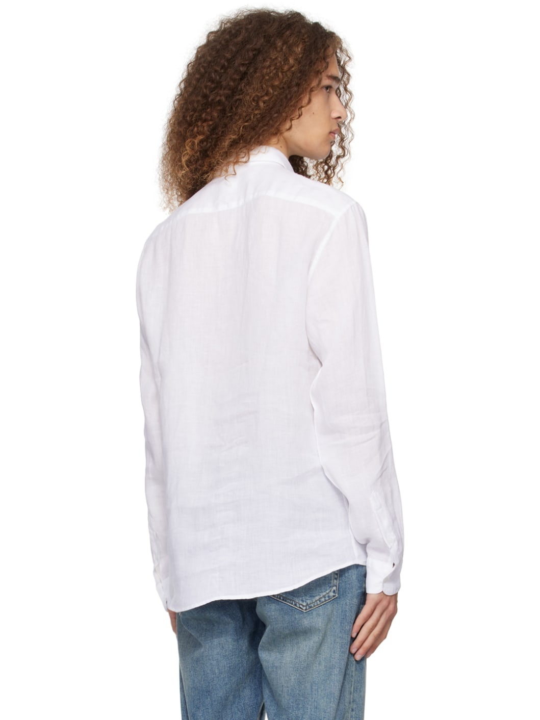 White Lightweight Shirt - 5