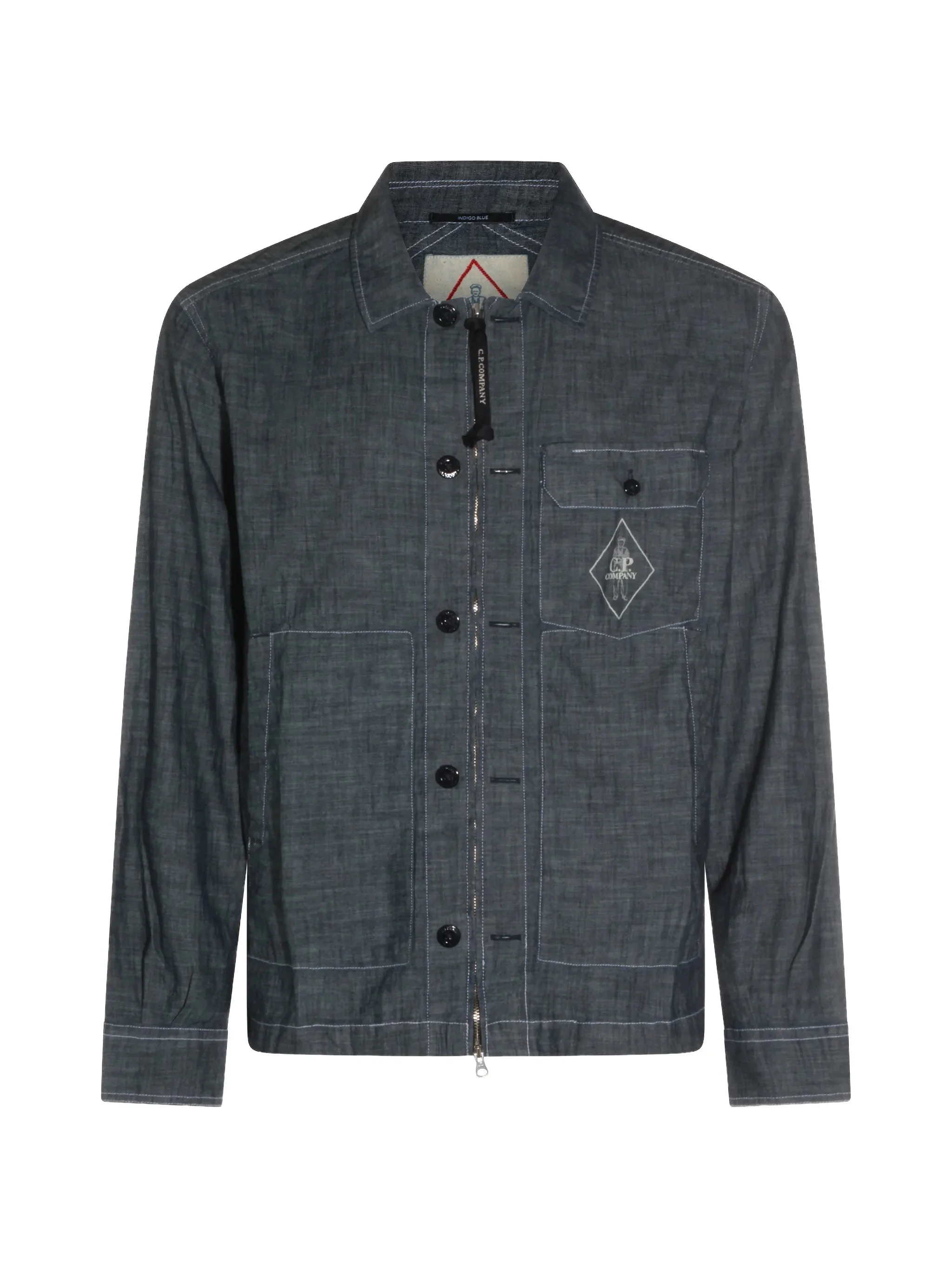 ZIPPED SHIRT JACKET - 1