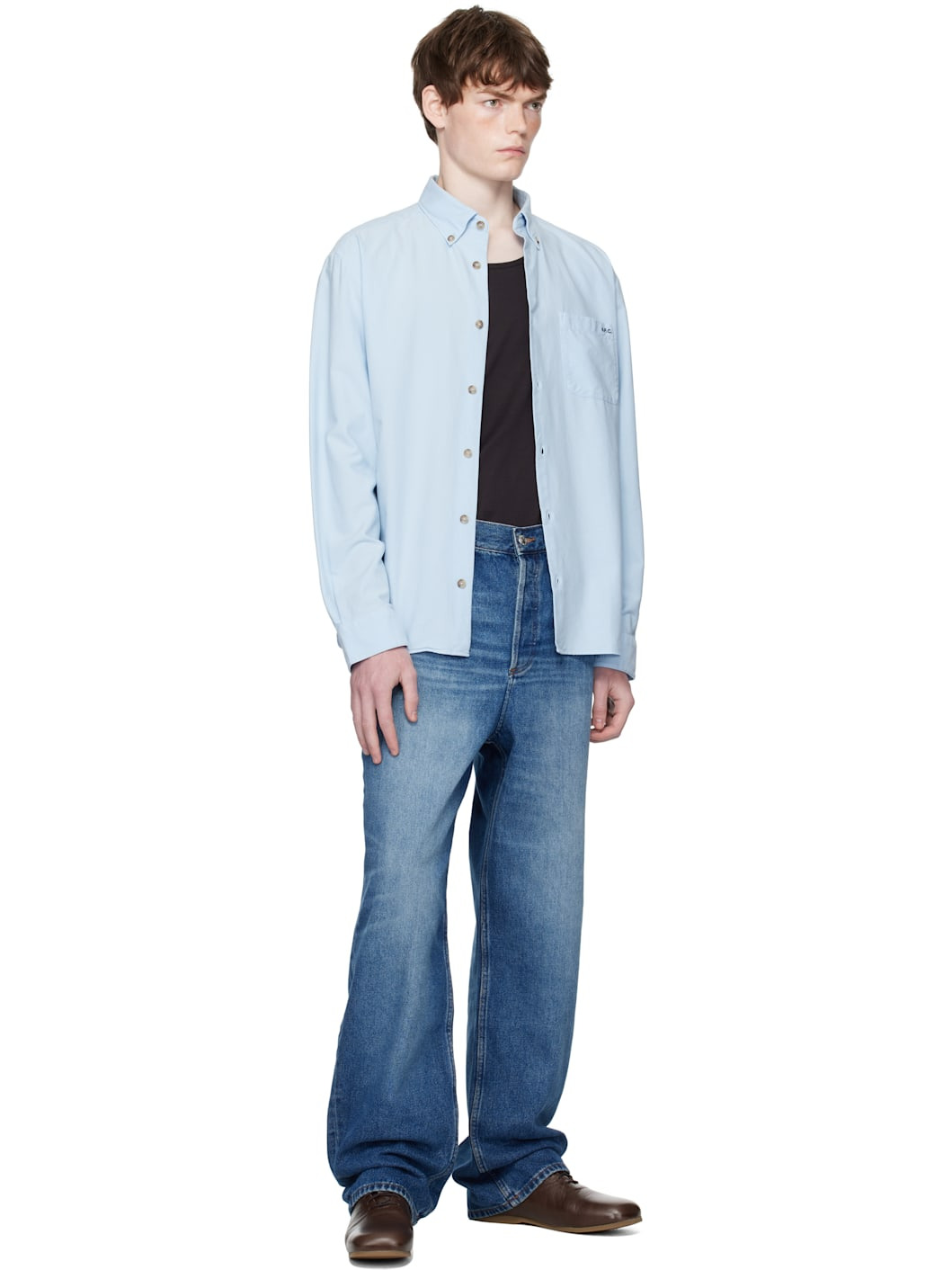 Blue Solal Jeans - 4