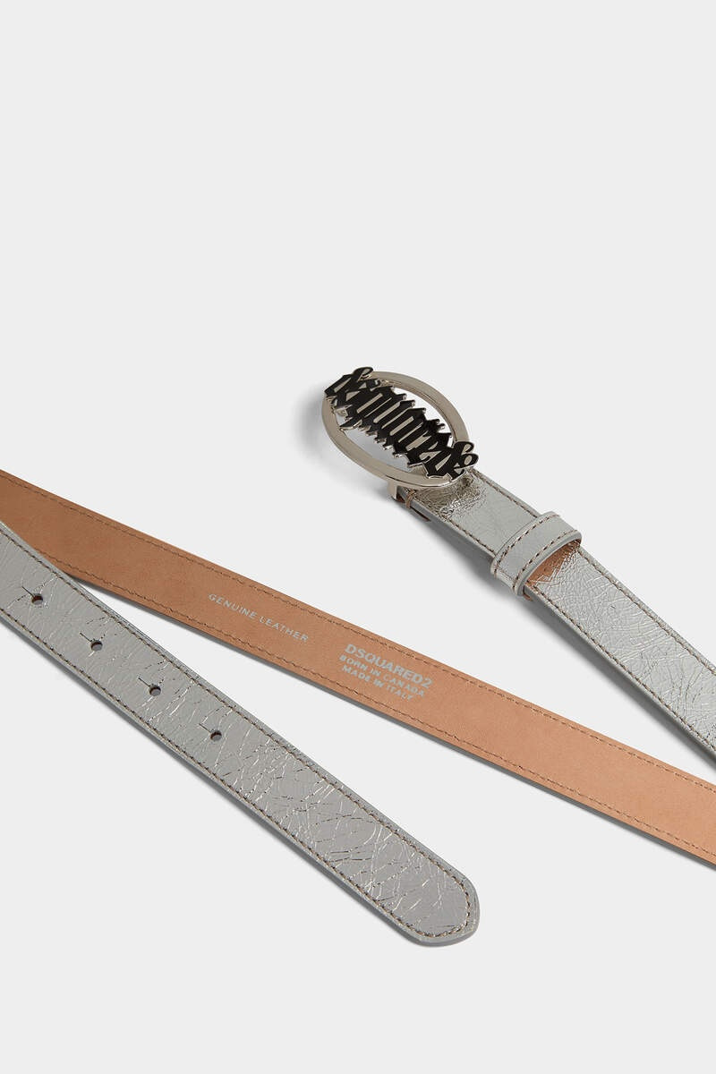 GOTHIC DSQUARED2 PLAQUE BELT 4