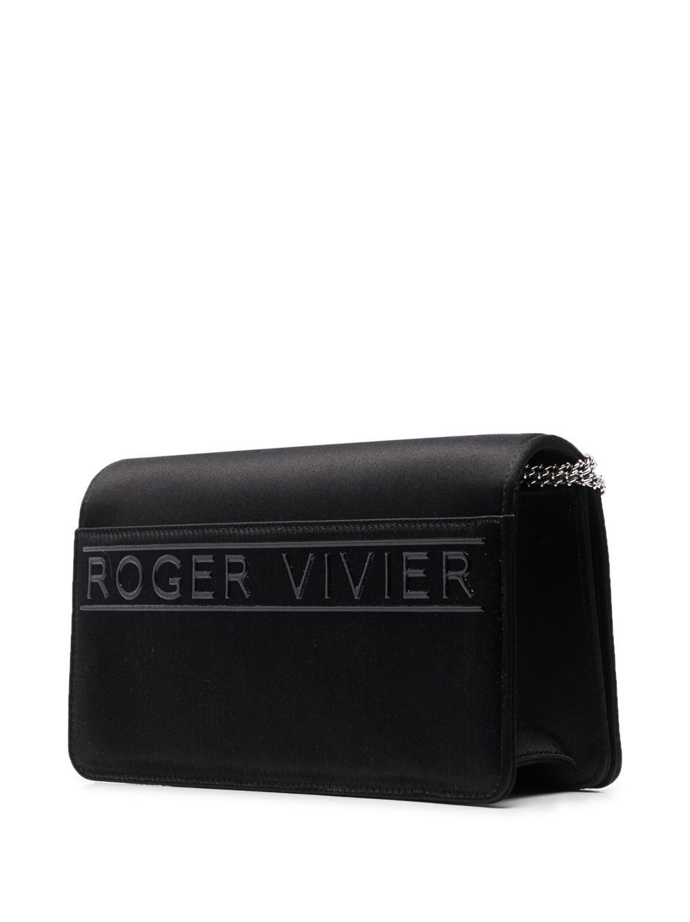 crystal-embellished clutch bag - 3