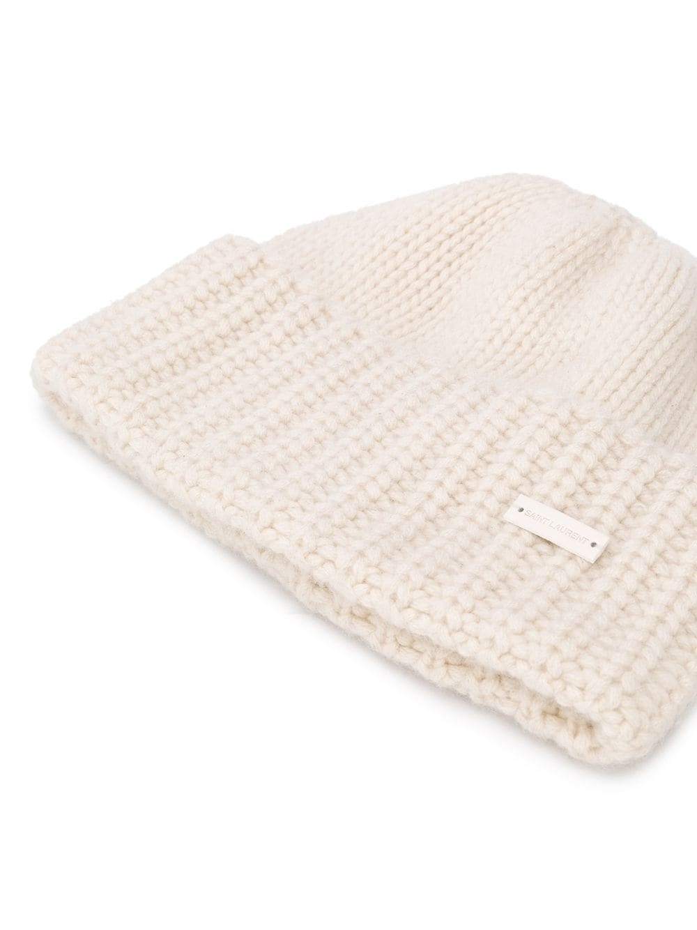 rib-knit cashmere beanie - 2