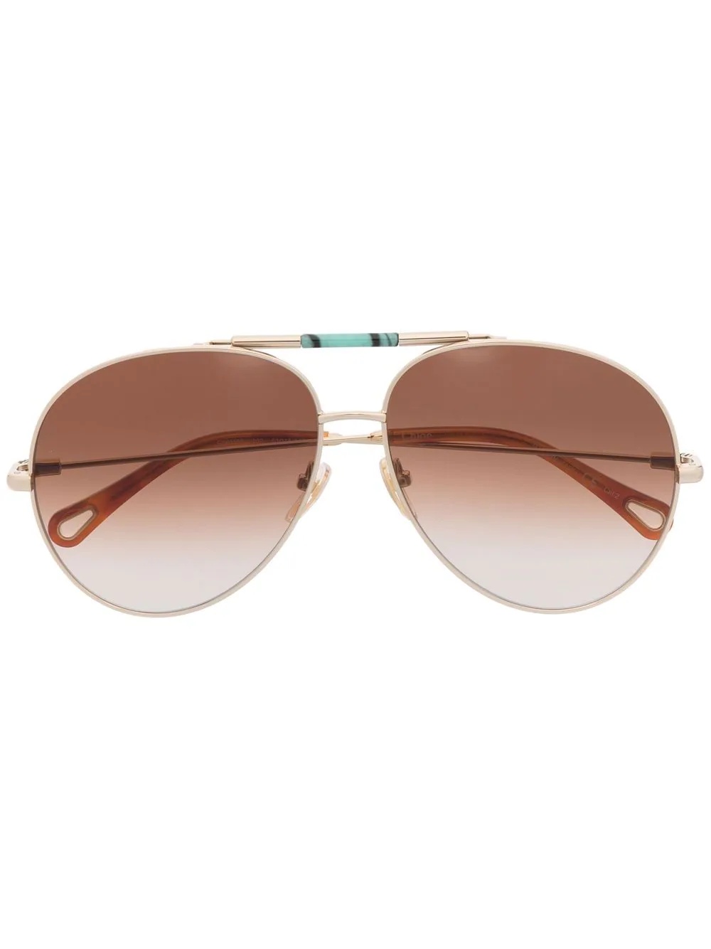 gradient pilot sunglasses - 1