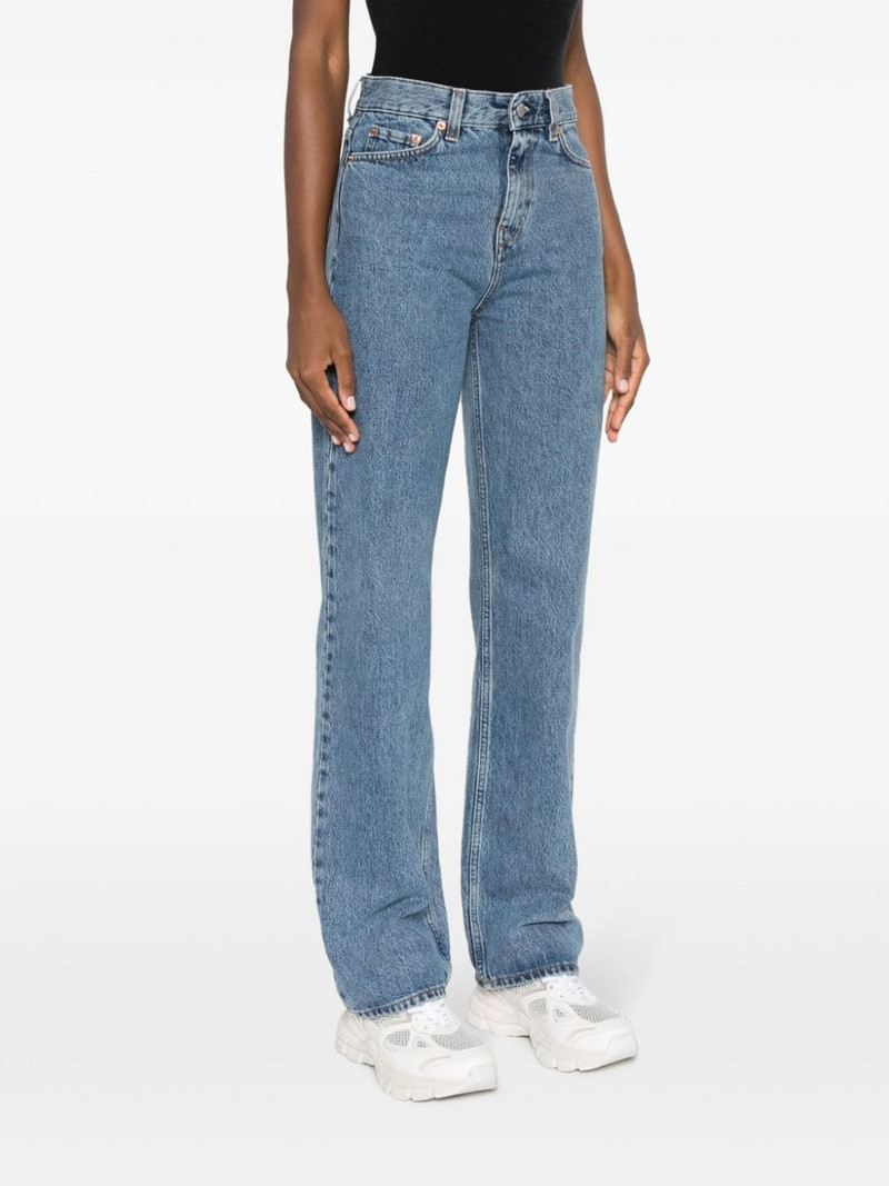 Sporty & Rich high-waist straight-leg jeans outlook