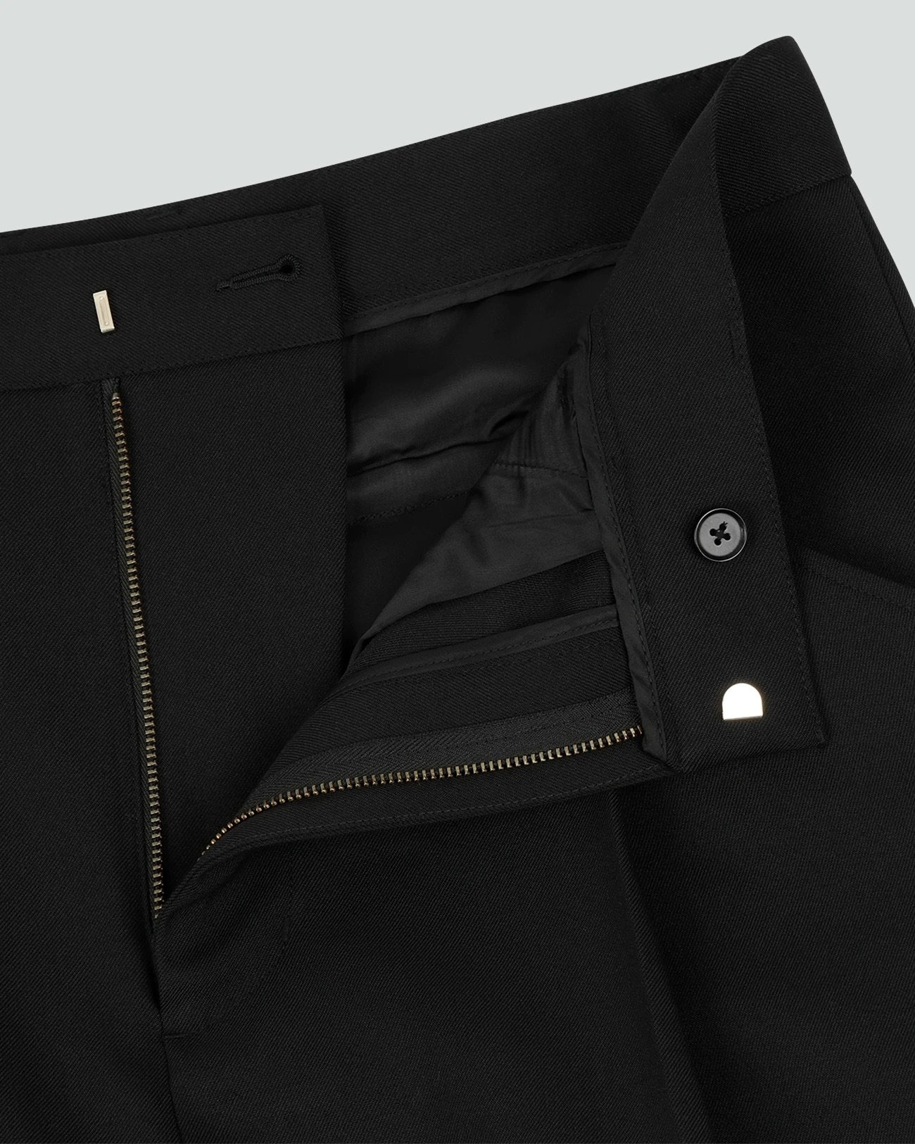 DC PANT BLACK WOOL - 6