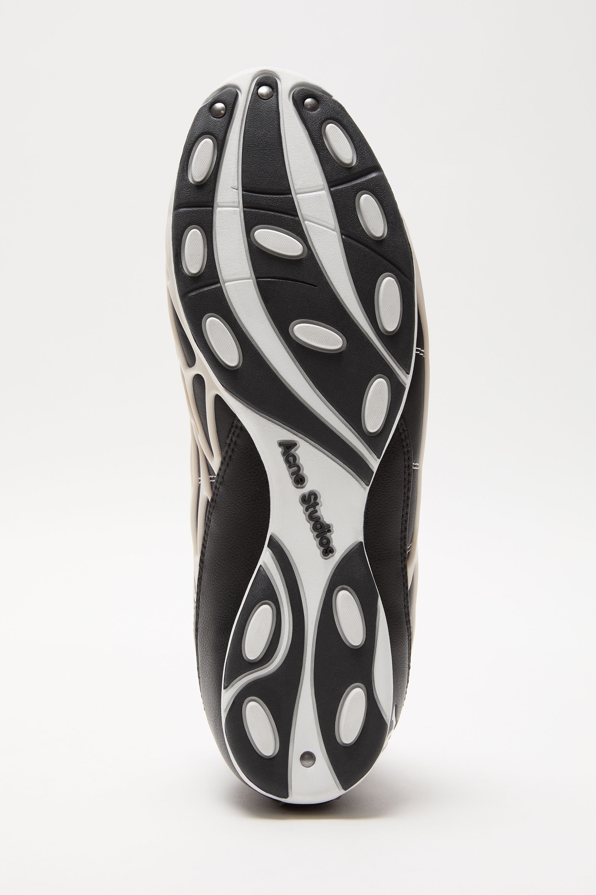Lace-up sneakers - Acne Studios x Kappa - Black/white - 7
