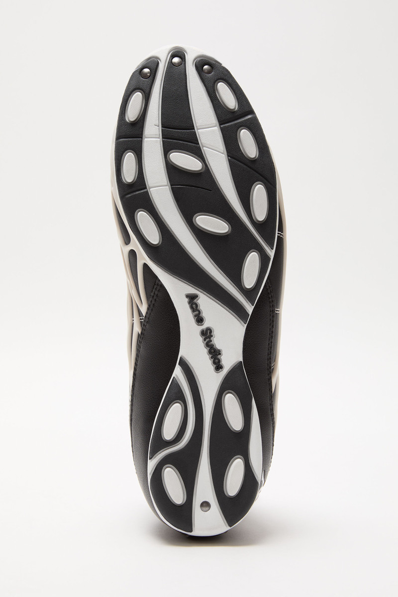 Lace-up sneakers - Acne Studios x Kappa - Black/white 7